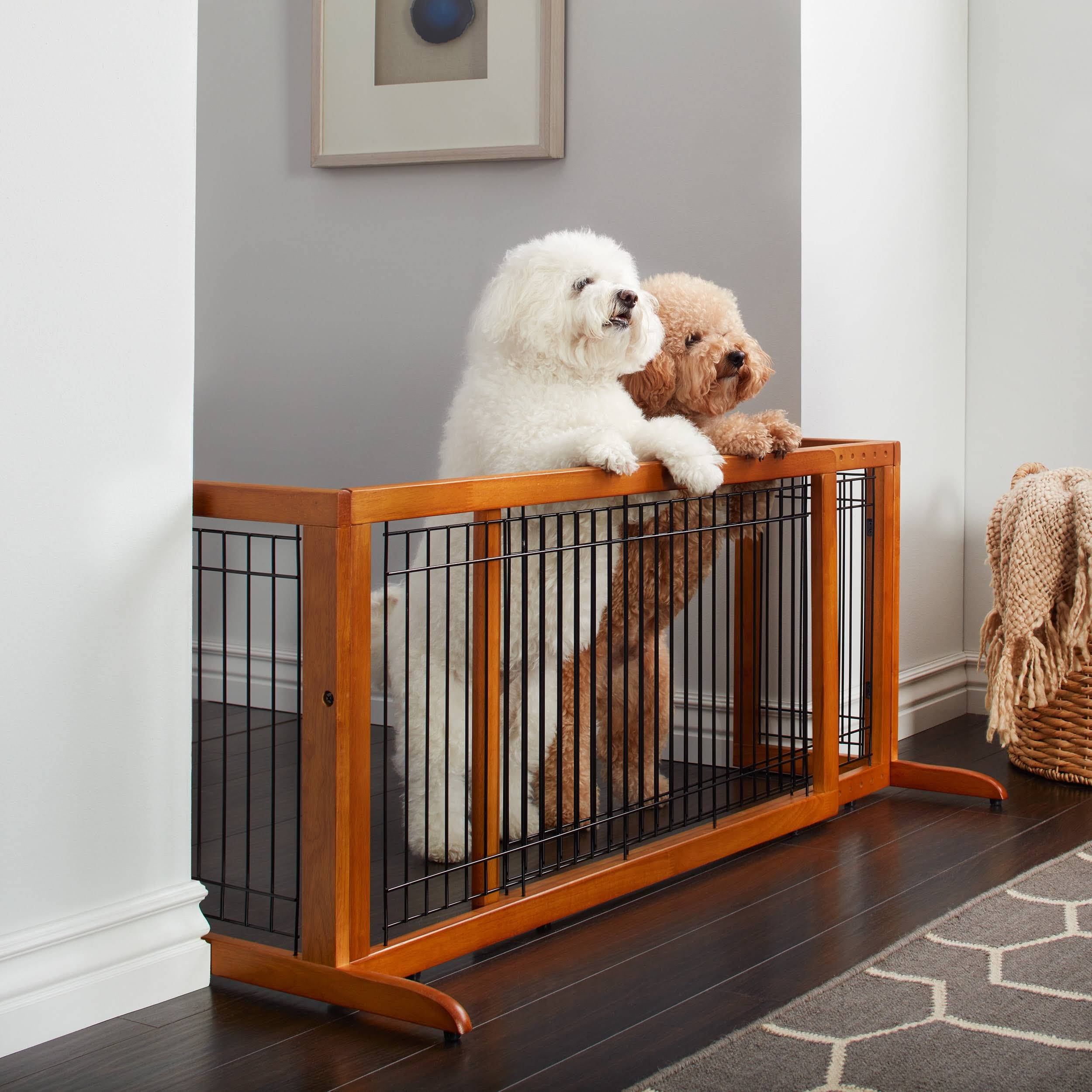 Richell Freestanding Pet Gate, 7IV3VD_EDYD Richell Freestanding Pet Gate, 7IV3VD_EDYD