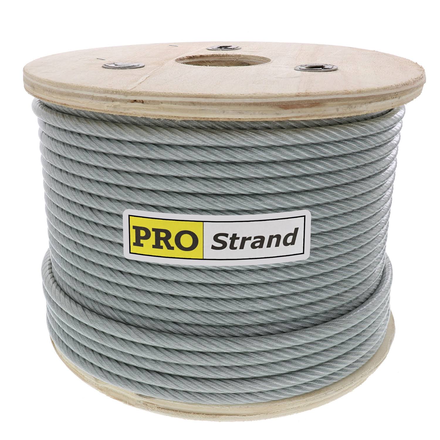 3/16 x 200', 7x19, Vinyl Coated Galvanized Cable Reel JJZYTS_2HMD 3/16 x 200', 7x19, Vinyl Coated Galvanized Cable Reel JJZYTS_2HMD