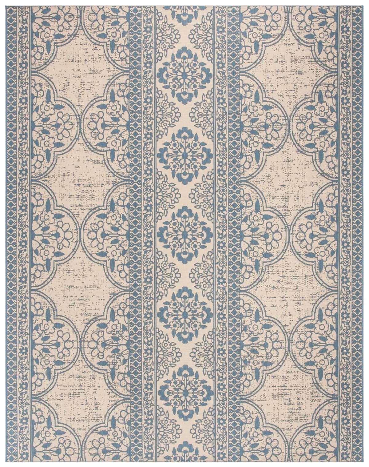 Safavieh Linden Area Rug Blue / Creme, Size 8 x 10 ft. V0GVL4_LFWM