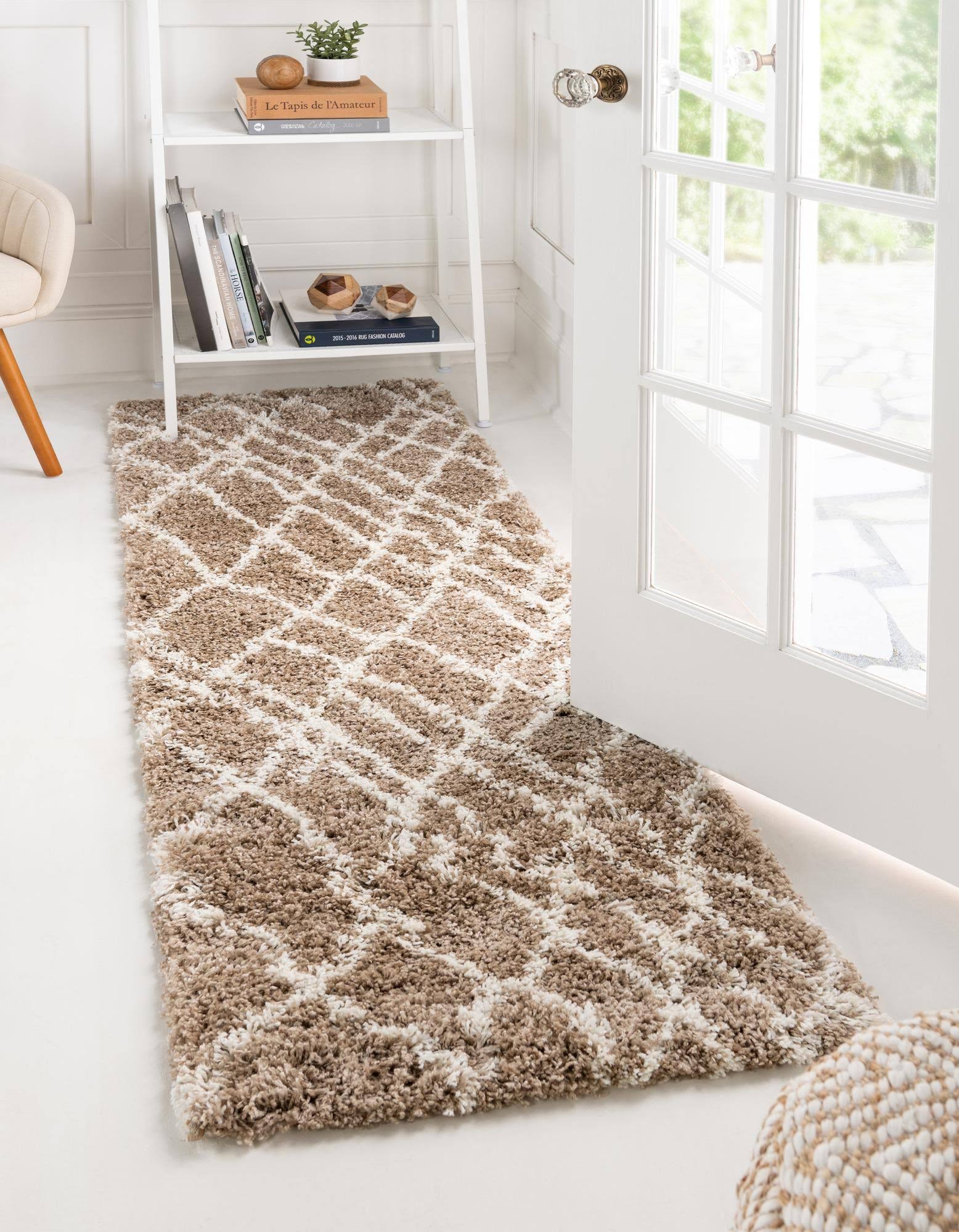 Soft Touch Shag Khaki 13 ft Runner Area KCSS9D_NIFX Soft Touch Shag Khaki 13 ft Runner Area KCSS9D_NIFX