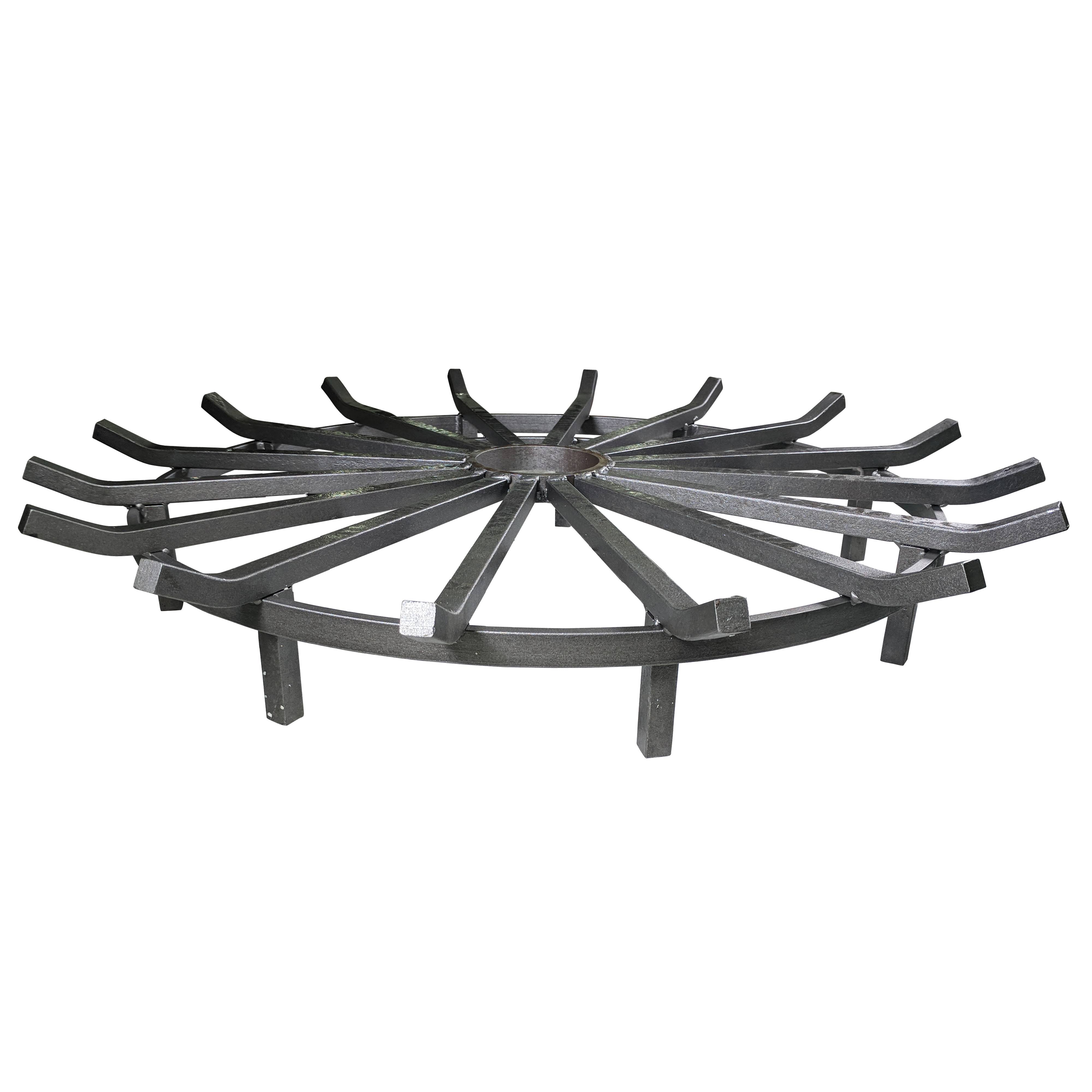 Titan Great Outdoors 28 inch Wagon Wheel Fire Grate, XHJYGD_6MGC