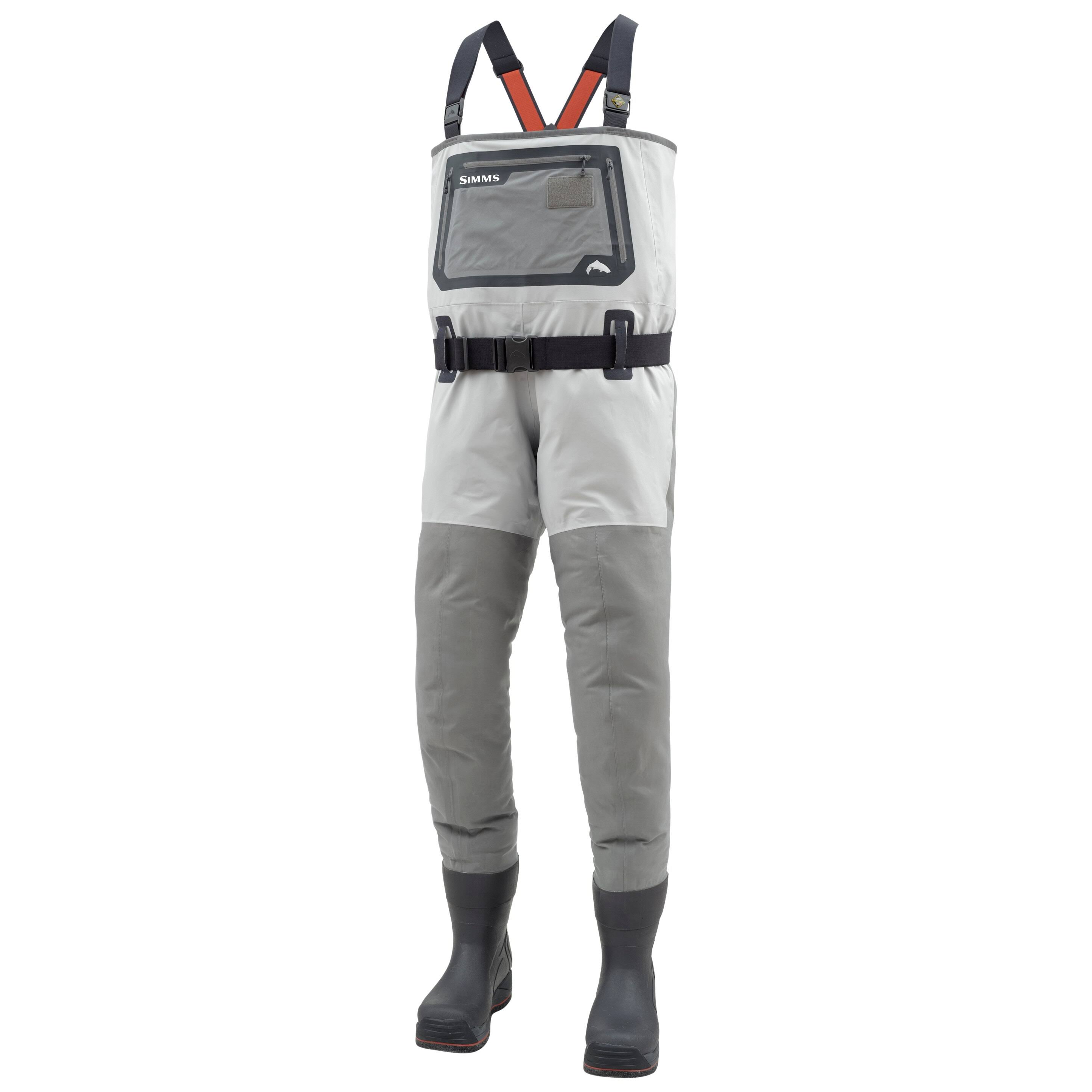 Simms G3 Guide Bootfoot Waders - Cinder - 8 - M - MXOG4F_RU4B