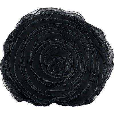 Pillow Black with Floral Pattern by House of HARF8Z_ZOHW Pillow Black with Floral Pattern by House of HARF8Z_ZOHW