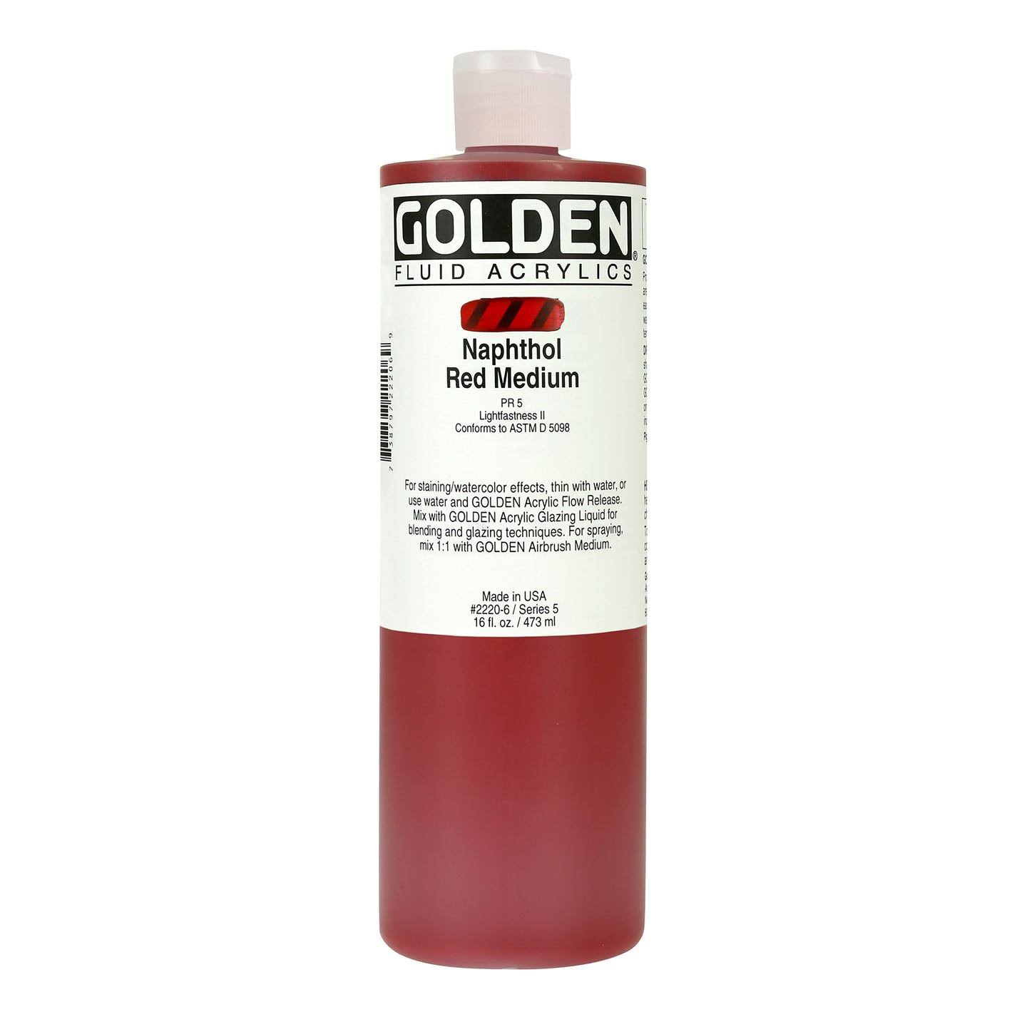 Golden Fluid Acrylic Naphthol Red Medium 16 OA9QNI_VHM6 Golden Fluid Acrylic Naphthol Red Medium 16 OA9QNI_VHM6