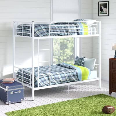 Malia Twin Over Twin Bunk Bed Bed Frame Color 4LLGPI_9VNG Malia Twin Over Twin Bunk Bed Bed Frame Color 4LLGPI_9VNG