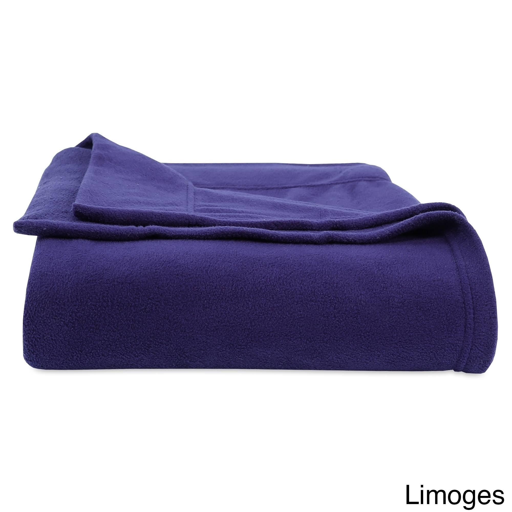 Berkshire Blanket and Home Co Microfleece Sheet Set, Size Full, QTTSOL_7TSS