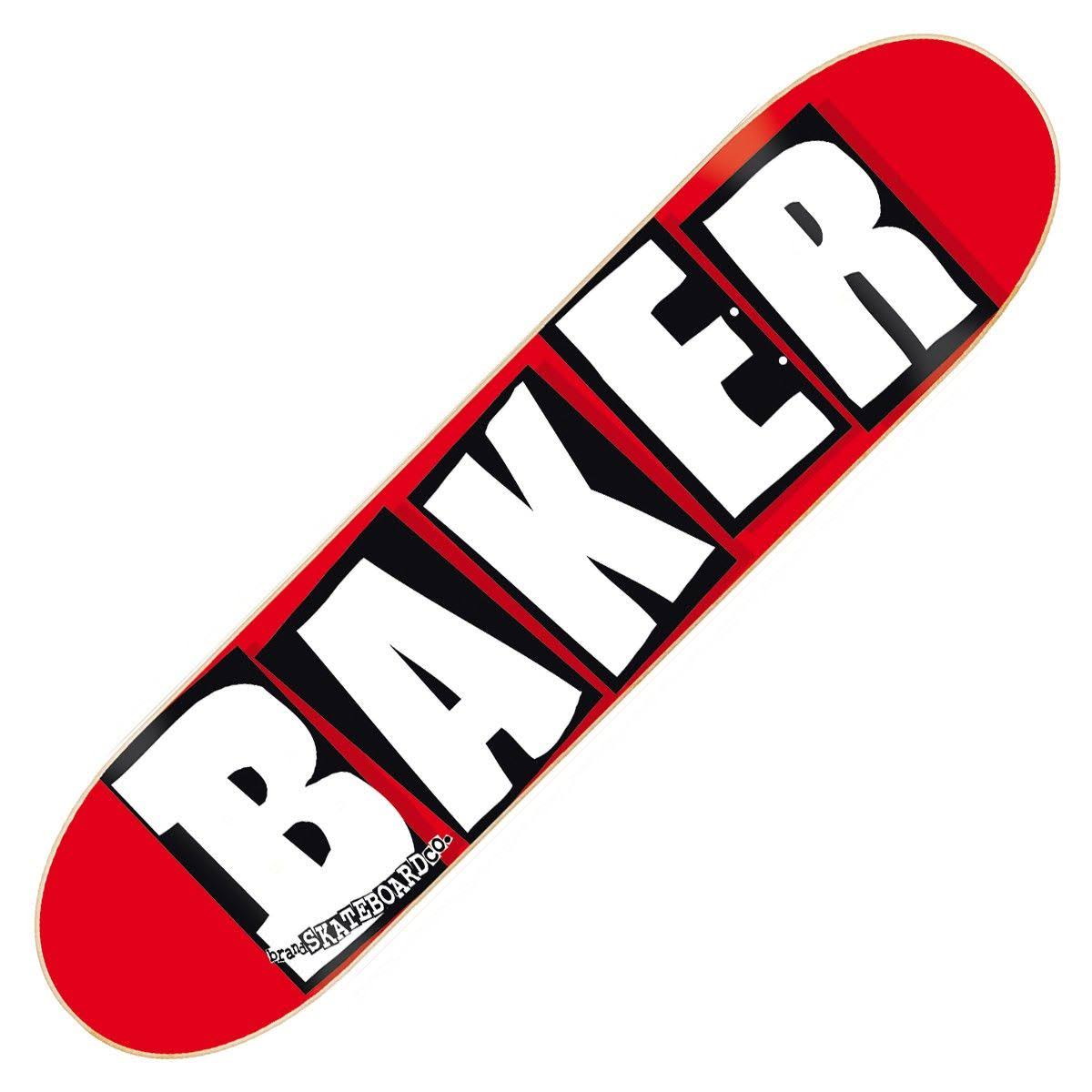 Baker Brand Logo Deck - 8.25 Red/TTTN0S_6YTR Baker Brand Logo Deck - 8.25 Red/TTTN0S_6YTR