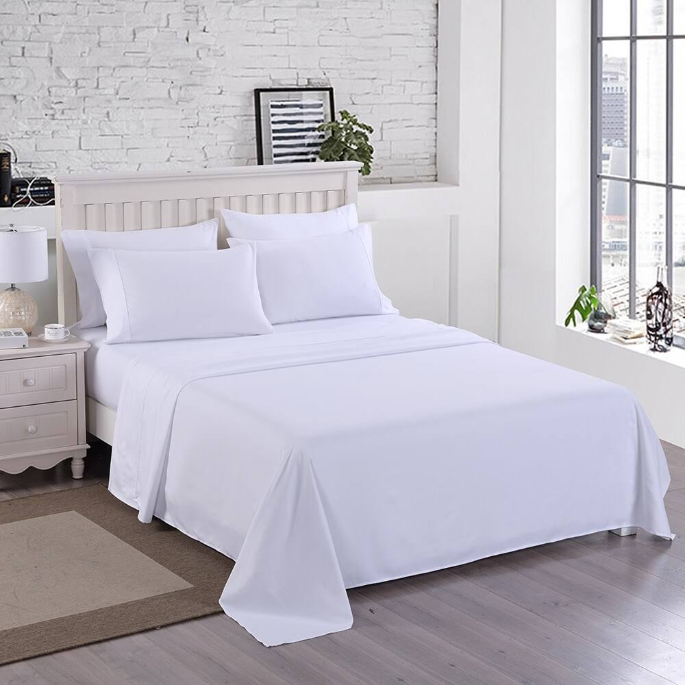 Jml Hotel Luxury 6 Piece Bed Sheets Set 2200 Series Platinum Collection Deep Pockets - Full - B9DITQ_TXCU Jml Hotel Luxury 6 Piece Bed Sheets Set 2200 Series Platinum Collection Deep Pockets - Full - B9DITQ_TXCU