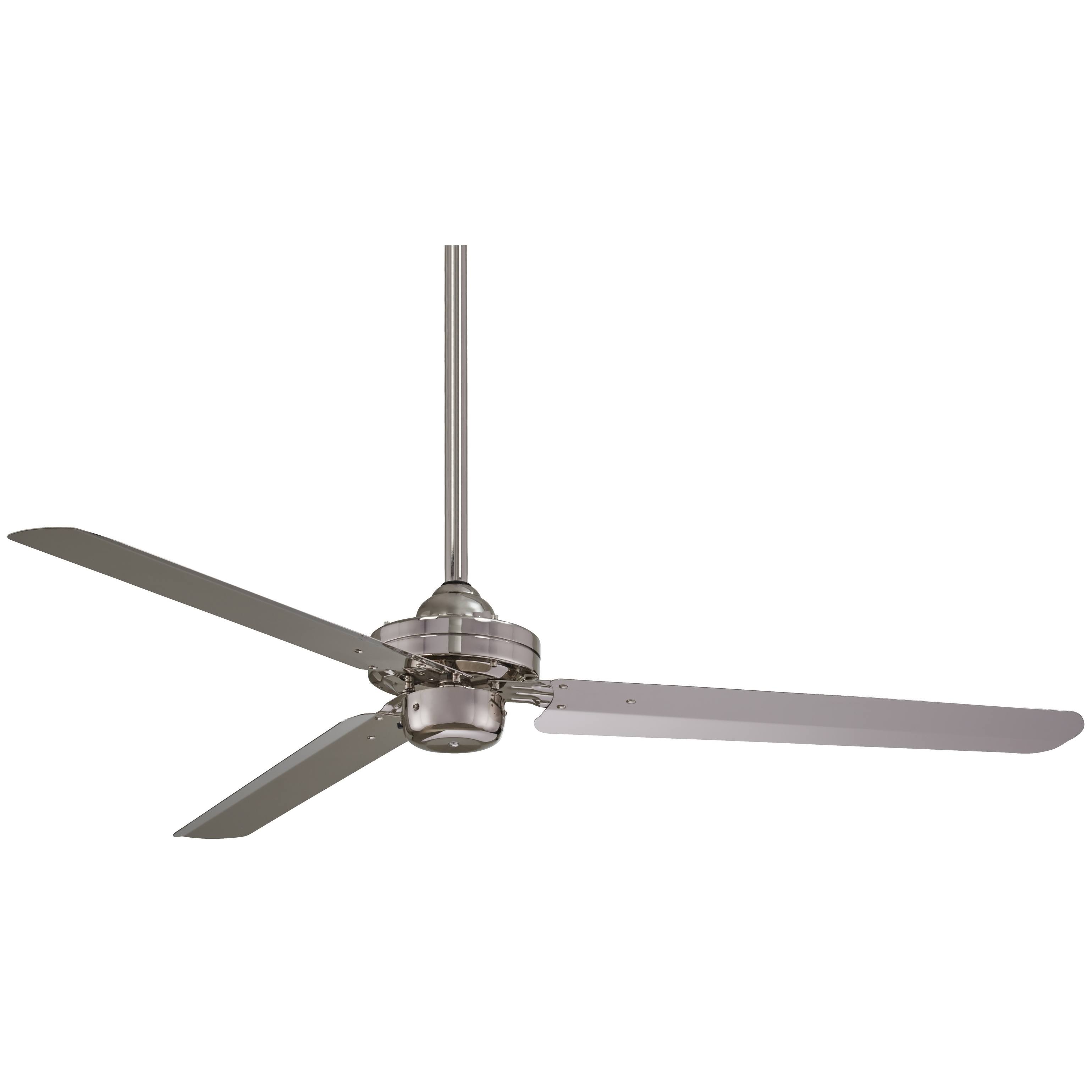 Minka Aire F729-BN Steal Brushed Nickel SNN637_BRGL