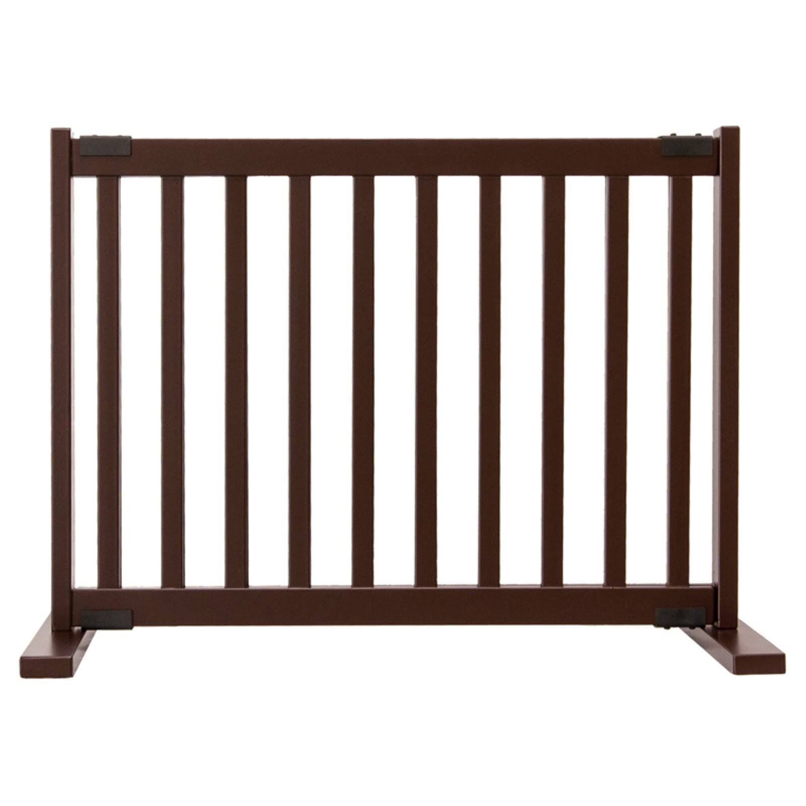 Dynamic Accents Kensington Series Free Standing Solid Wood Pet Gate FAURYP_JPFR Dynamic Accents Kensington Series Free Standing Solid Wood Pet Gate FAURYP_JPFR