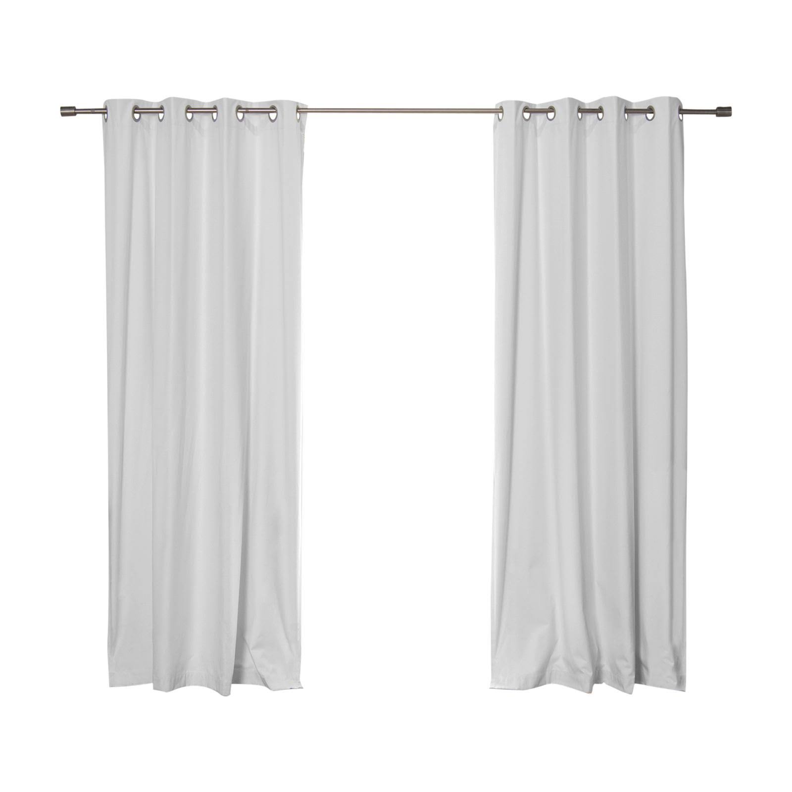 Best Home Fashion Linen Textured Grommet Thermal Total Blackout Curtain Panel Pair EJUSEP_JR7Y Best Home Fashion Linen Textured Grommet Thermal Total Blackout Curtain Panel Pair EJUSEP_JR7Y