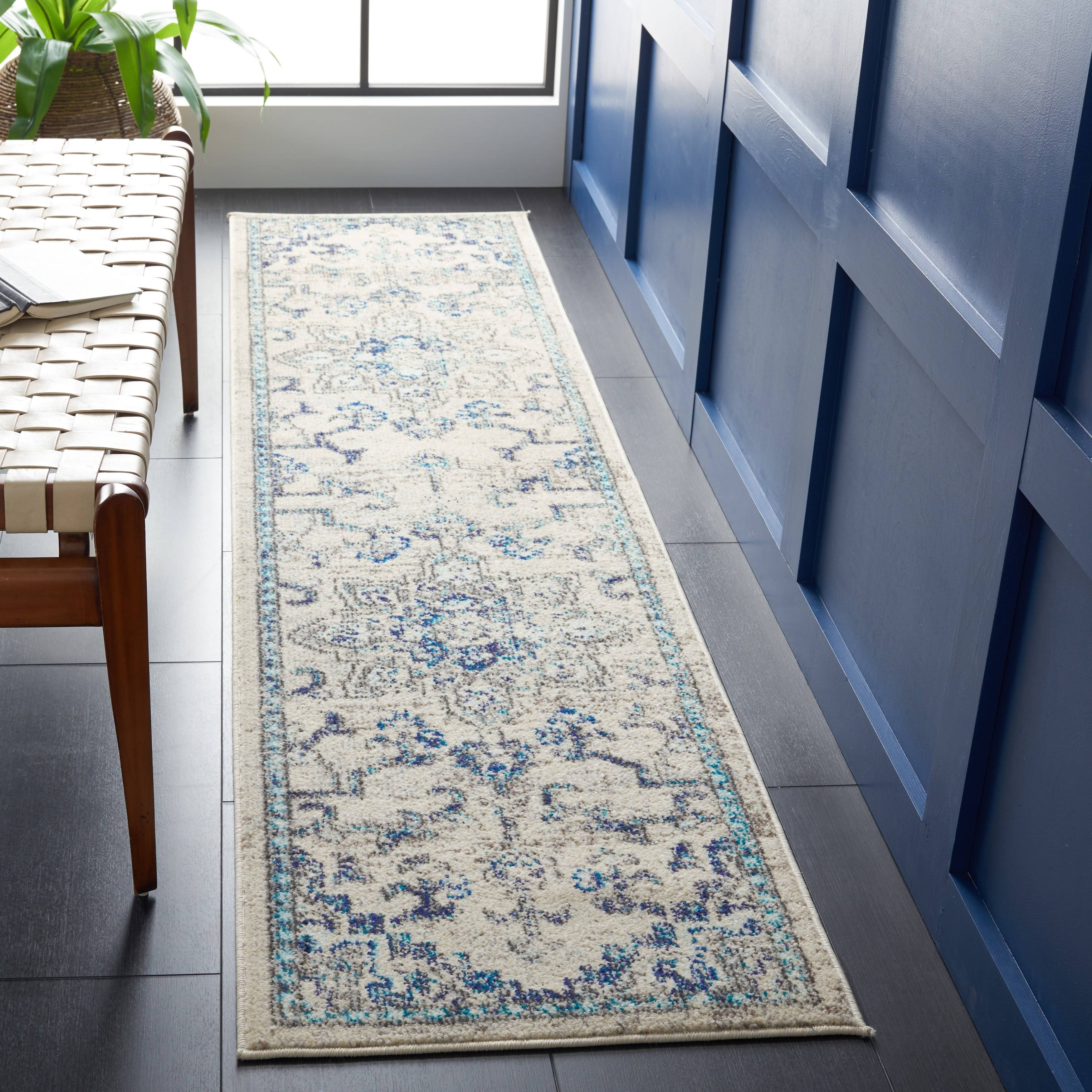 Safavieh Madison Rug Collection MAD473C - Ivory / Grey - 2' x 8' RSYYBM_NTVE Safavieh Madison Rug Collection MAD473C - Ivory / Grey - 2' x 8' RSYYBM_NTVE