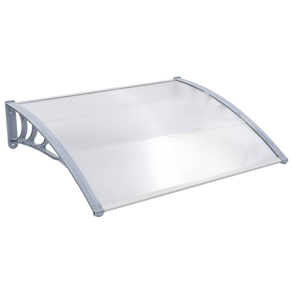 vidaXL Door Canopy Gray 47.GDXCHX_SHPE