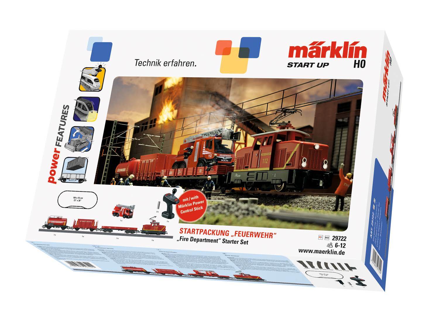 M?rklin 29722 Fire Brigade Starter 1DVAKV_0CYB M?rklin 29722 Fire Brigade Starter 1DVAKV_0CYB