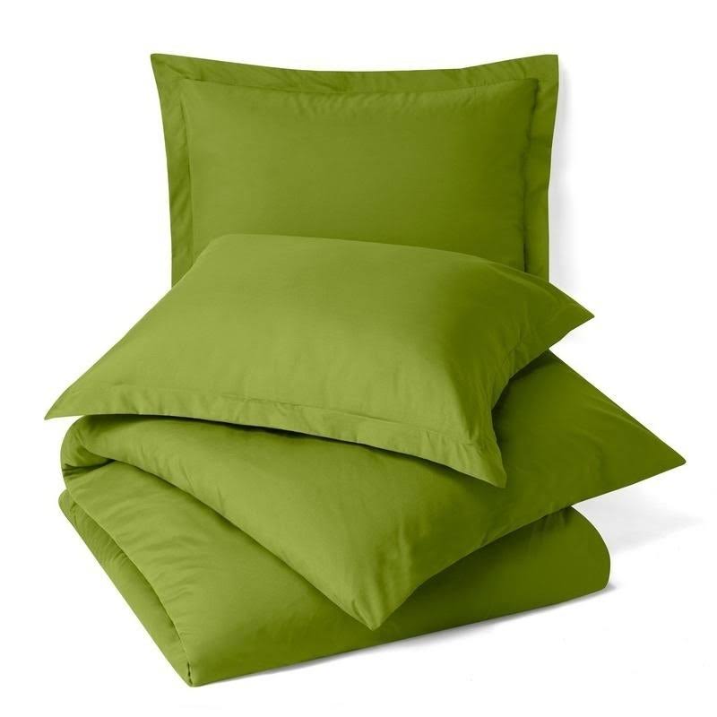 Nestl Bedding Buttoned Comforter Cover and Pillow Sham Set - Queen - Calla KBLQXU_LBNC