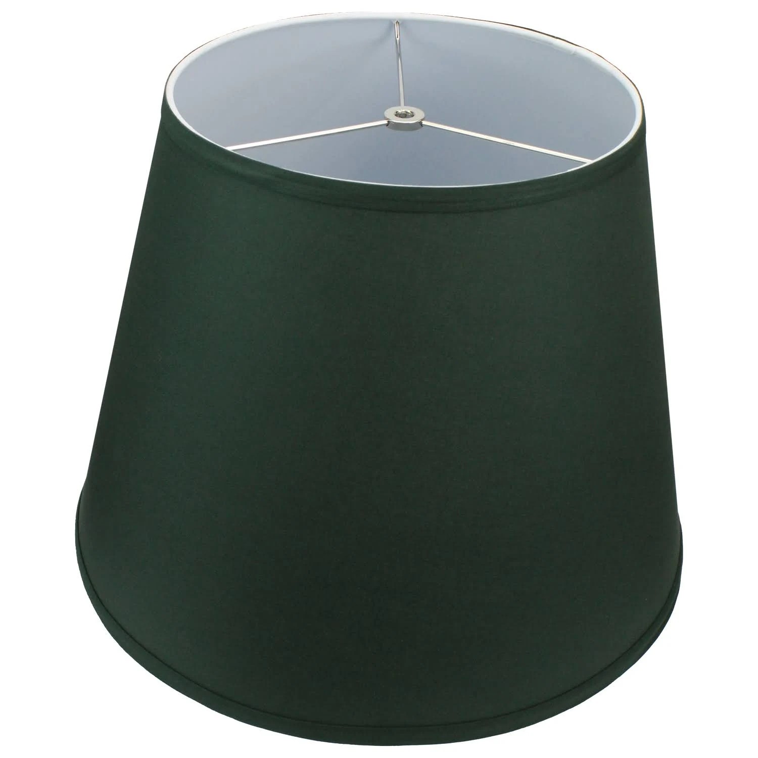 FenchelShades.com 11 in. Top Diameter x 17 in. Bottom Diameter x 13 in. Slant Linen Hunter Green Empire Lamp Shade, Green/WCLIZN_DTPU FenchelShades.com 11 in. Top Diameter x 17 in. Bottom Diameter x 13 in. Slant Linen Hunter Green Empire Lamp Shade, Green/WCLIZN_DTPU