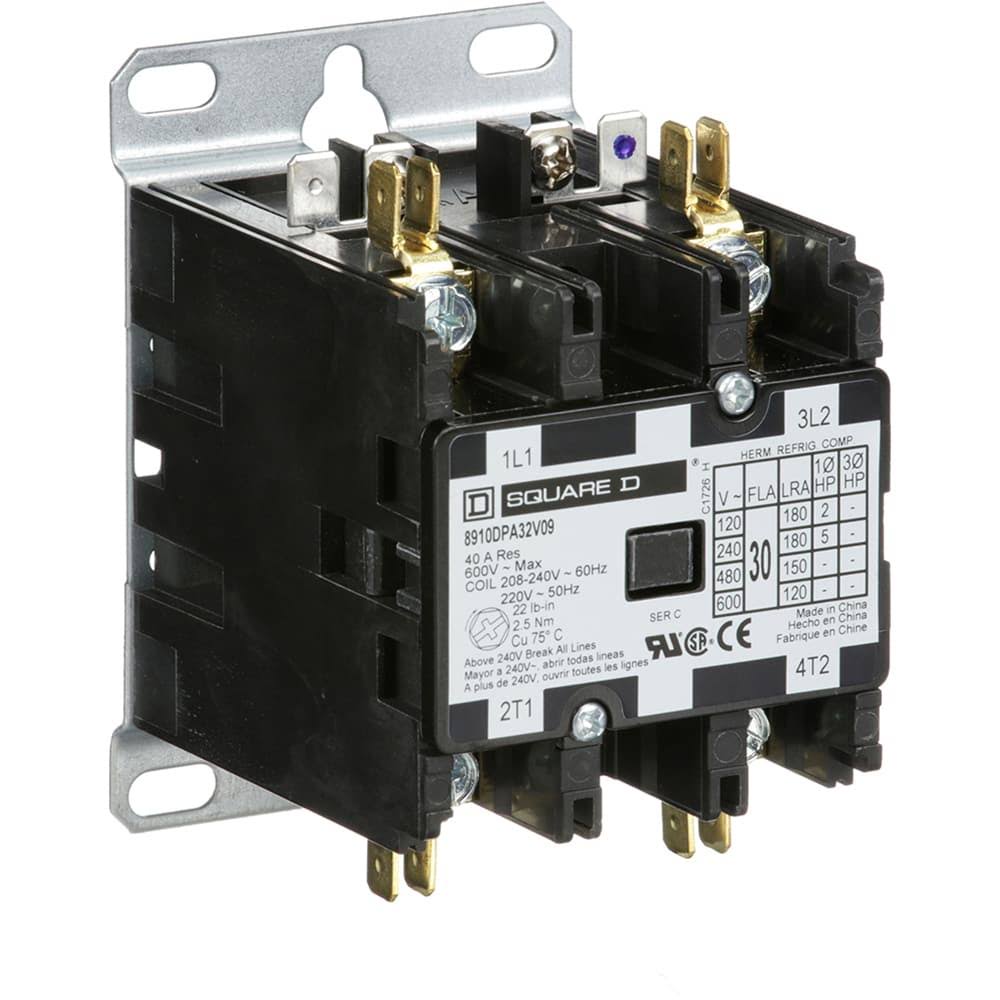 Square D Definite Purpose Contactor F2IJG6_3SSS Square D Definite Purpose Contactor F2IJG6_3SSS