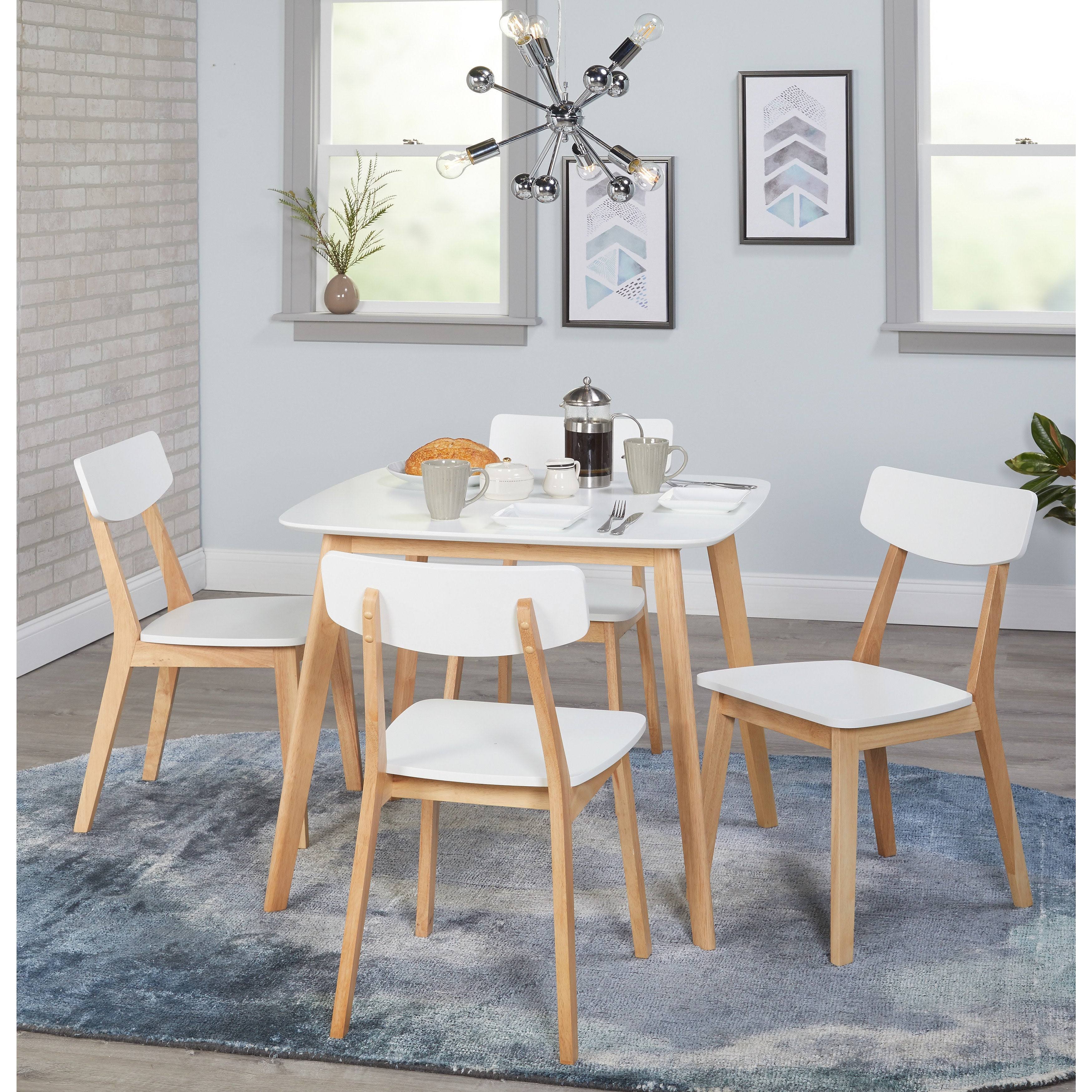 Modern 5-Piece Dining Set, AQFNN6_1SA4 Modern 5-Piece Dining Set, AQFNN6_1SA4