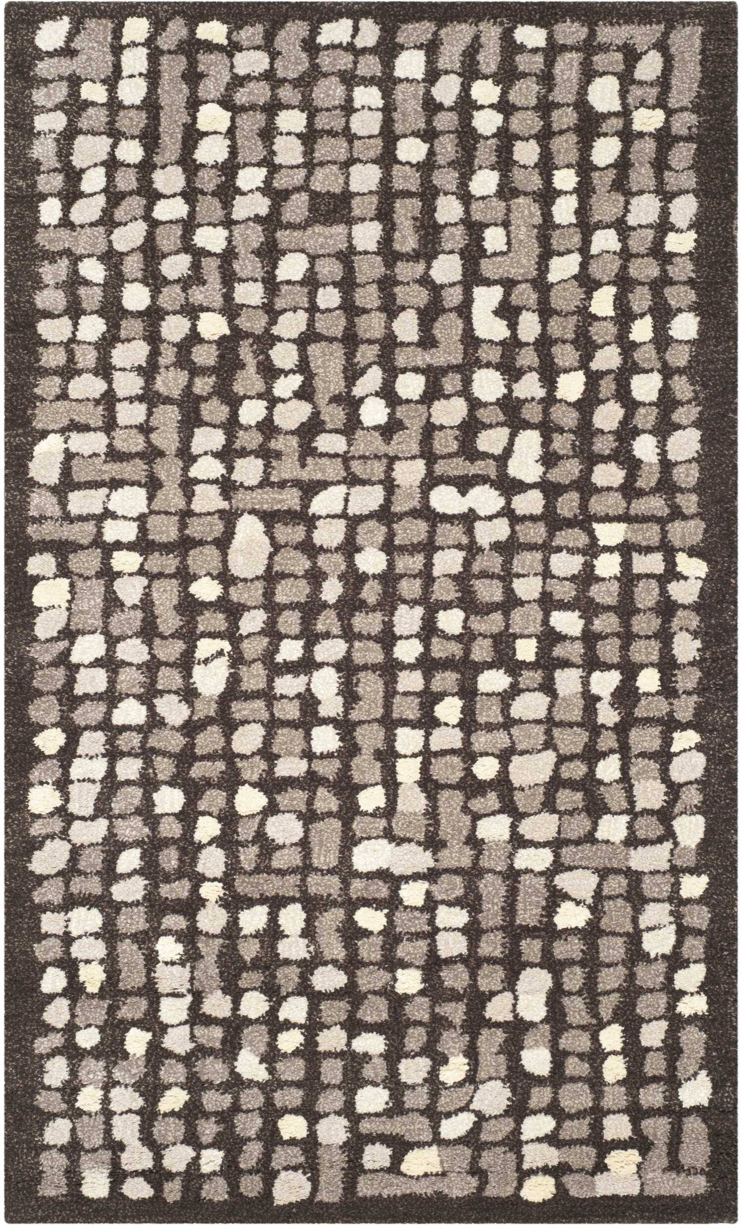 Safavieh 3' x 5' Martha Stewart Mosaic Wampum Purple FGWAUK_EKOS
