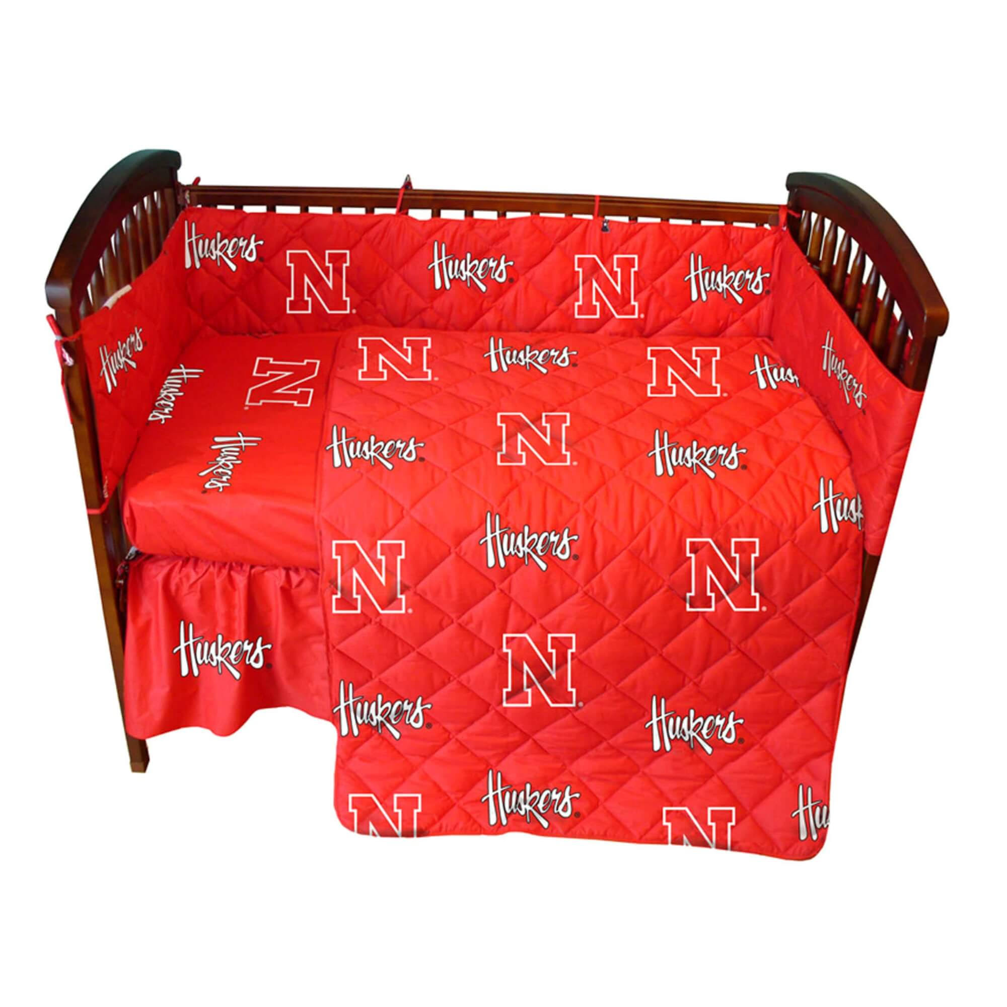 Nebraska Cornhuskers 5 Piece Baby Crib 9IYMF2_EXCI Nebraska Cornhuskers 5 Piece Baby Crib 9IYMF2_EXCI