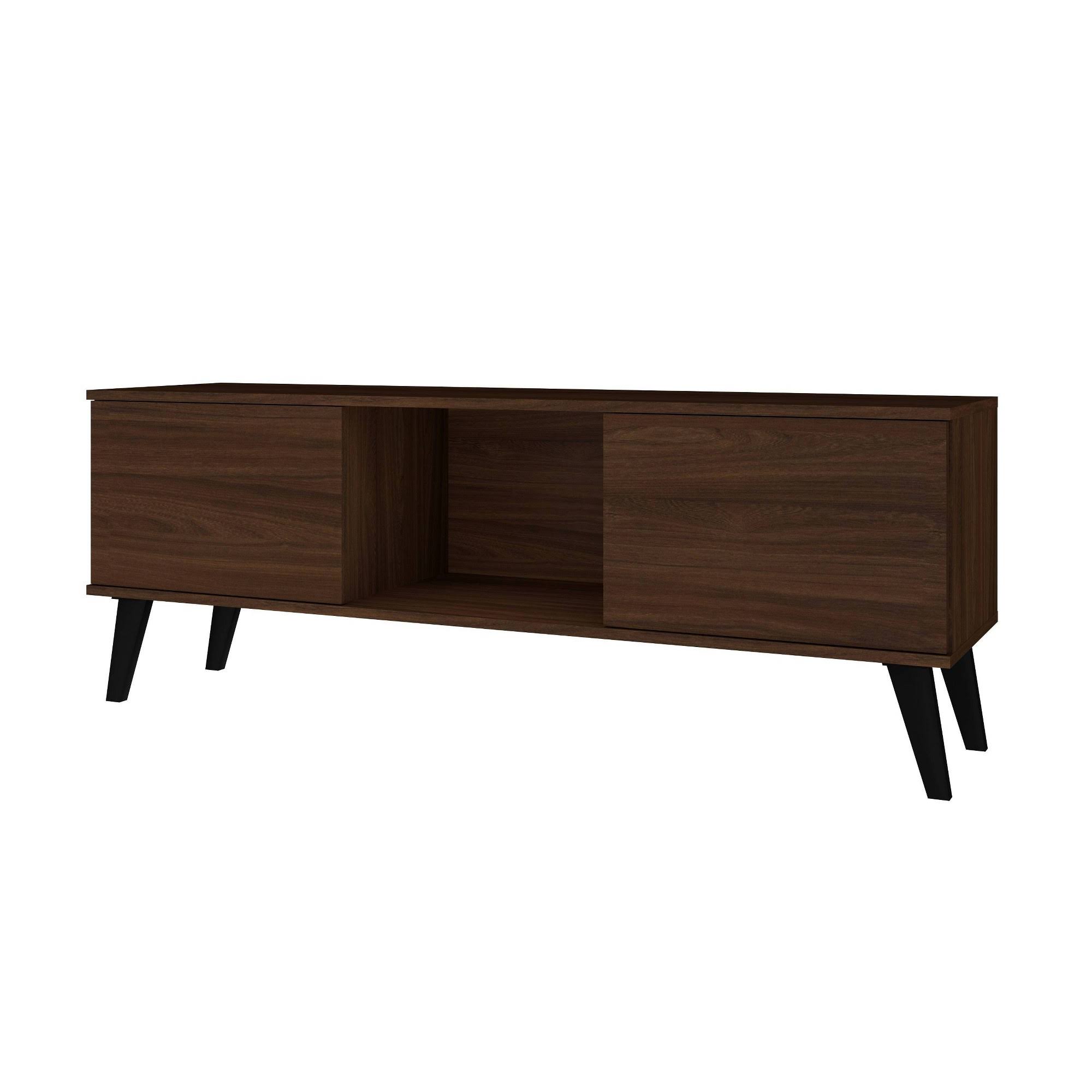 Manhattan Comfort Doyers 53.15 TV Stand, Nut Z9N1CR_RZYY Manhattan Comfort Doyers 53.15 TV Stand, Nut Z9N1CR_RZYY