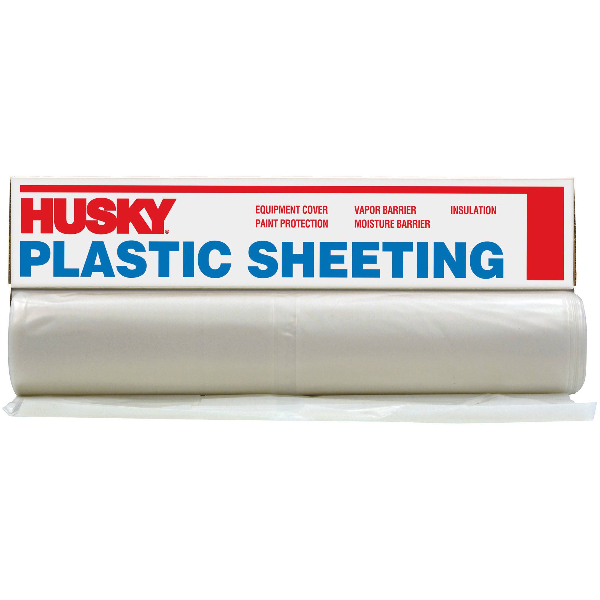 Husky 12' x 50' 4 ml Polyethylene Opaque Plastic MSMF63_XCCQ