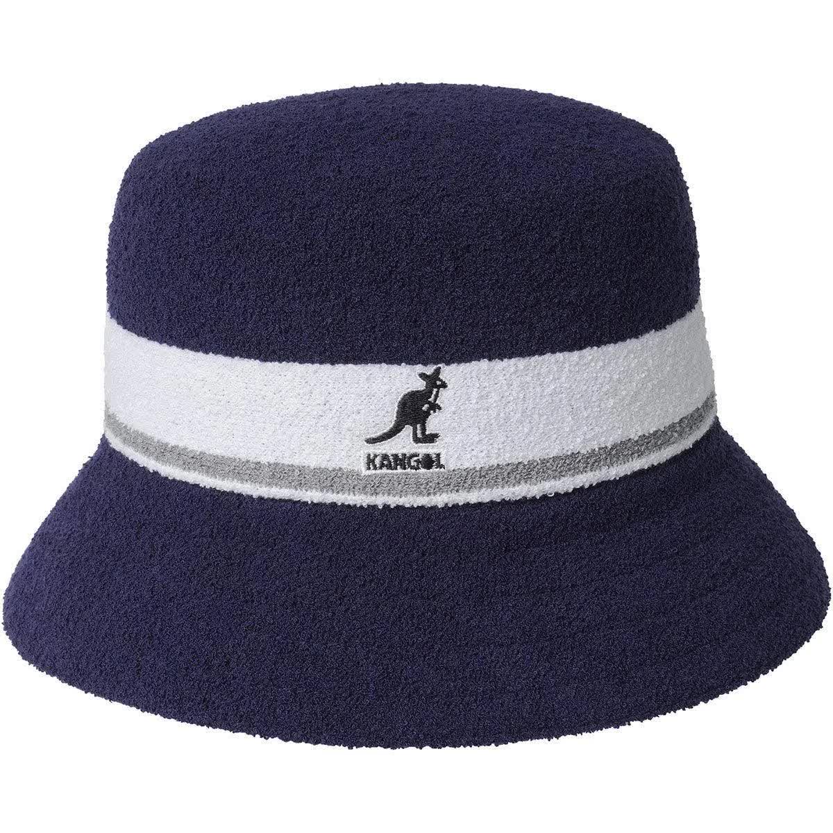 Kangol Bermuda Stripe Bucket, Size Medium, TY2OOR_OQHV Kangol Bermuda Stripe Bucket, Size Medium, TY2OOR_OQHV