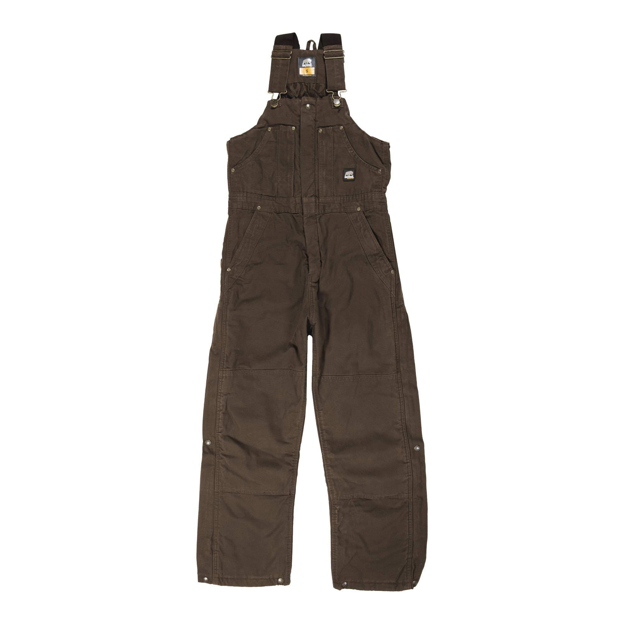 Berne Men's Original Washed Insulated Bib Overall Bark / 3XL/R2IR5K_TZS6 Berne Men's Original Washed Insulated Bib Overall Bark / 3XL/R2IR5K_TZS6