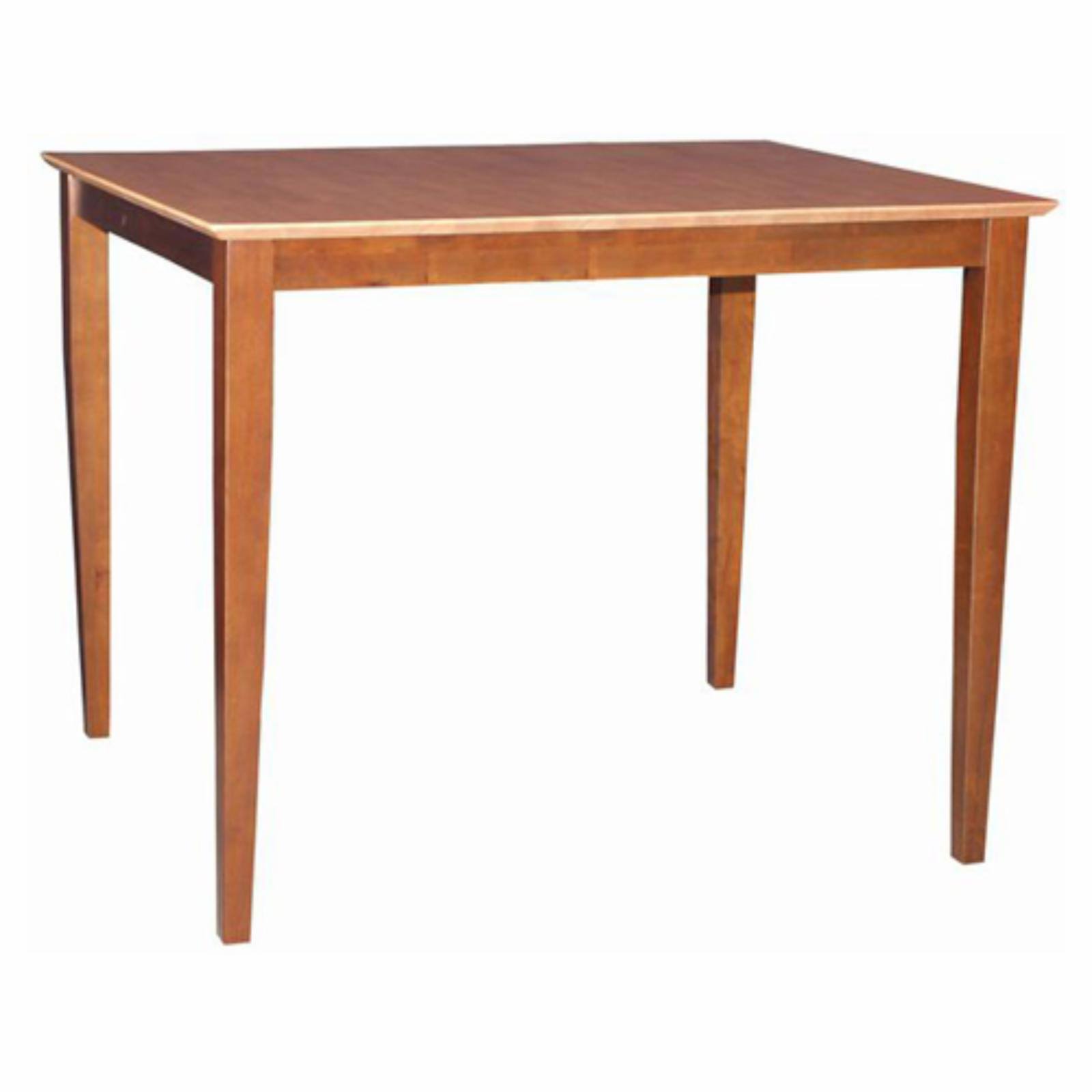 International Concepts Solid Wood Dining Table with Shaker CQQ987_AL2A International Concepts Solid Wood Dining Table with Shaker CQQ987_AL2A