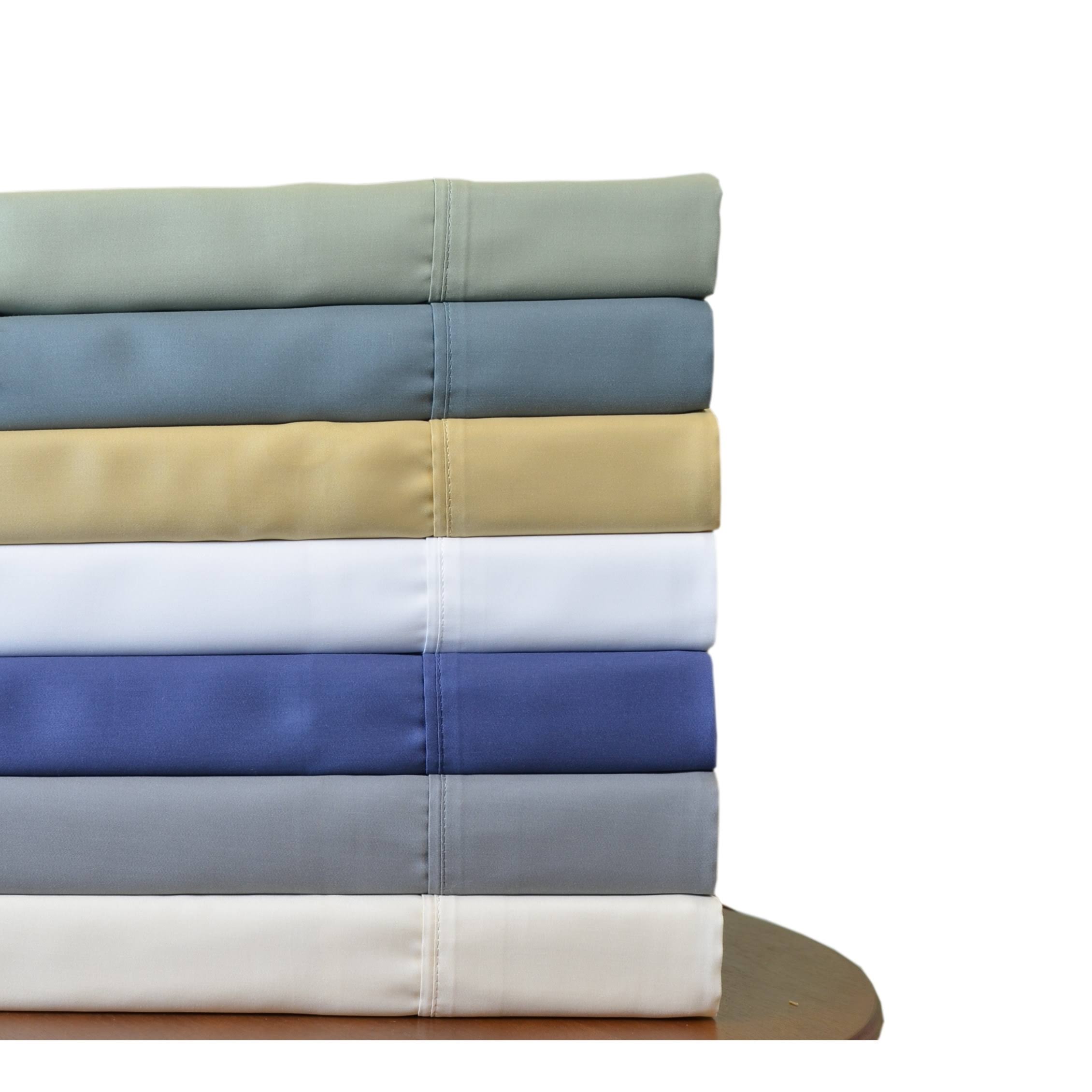 Brielle Sateen 100% Modal from Beech Sheet Set (Twin, Red) 7JA0XU_M1ZY Brielle Sateen 100% Modal from Beech Sheet Set (Twin, Red) 7JA0XU_M1ZY