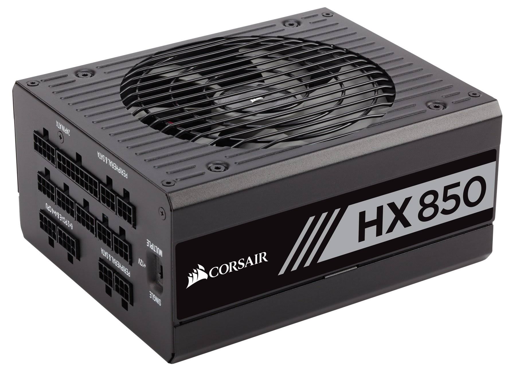 Corsair CP-9020138-UK HX850 850 W 80+ Platinum Fully Modular Power Supply Unit - KYEF6U_PBRV