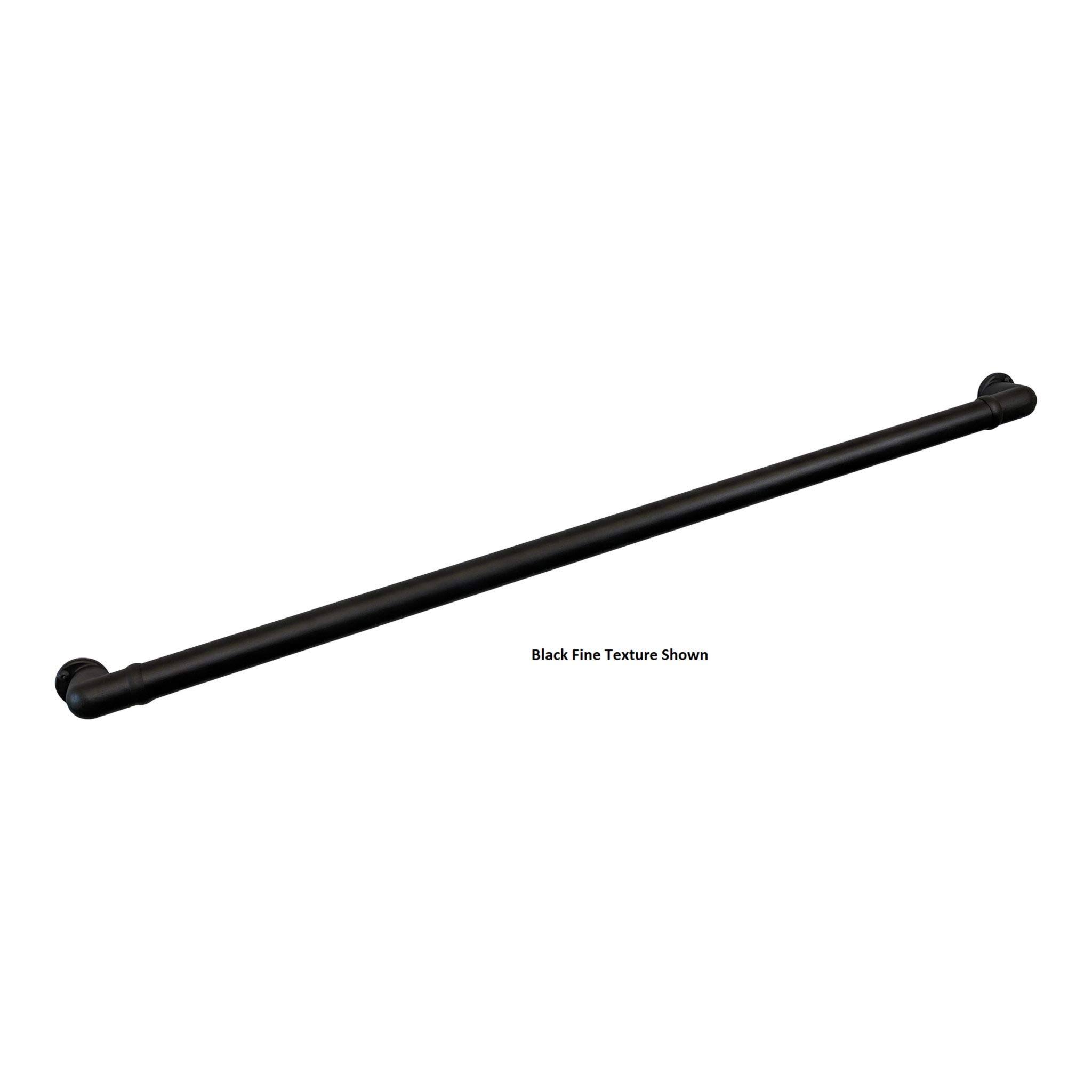 Chr Handrail Section with Return (4' Length,White Fine Texture) LCVCFV_SFIK Chr Handrail Section with Return (4' Length,White Fine Texture) LCVCFV_SFIK
