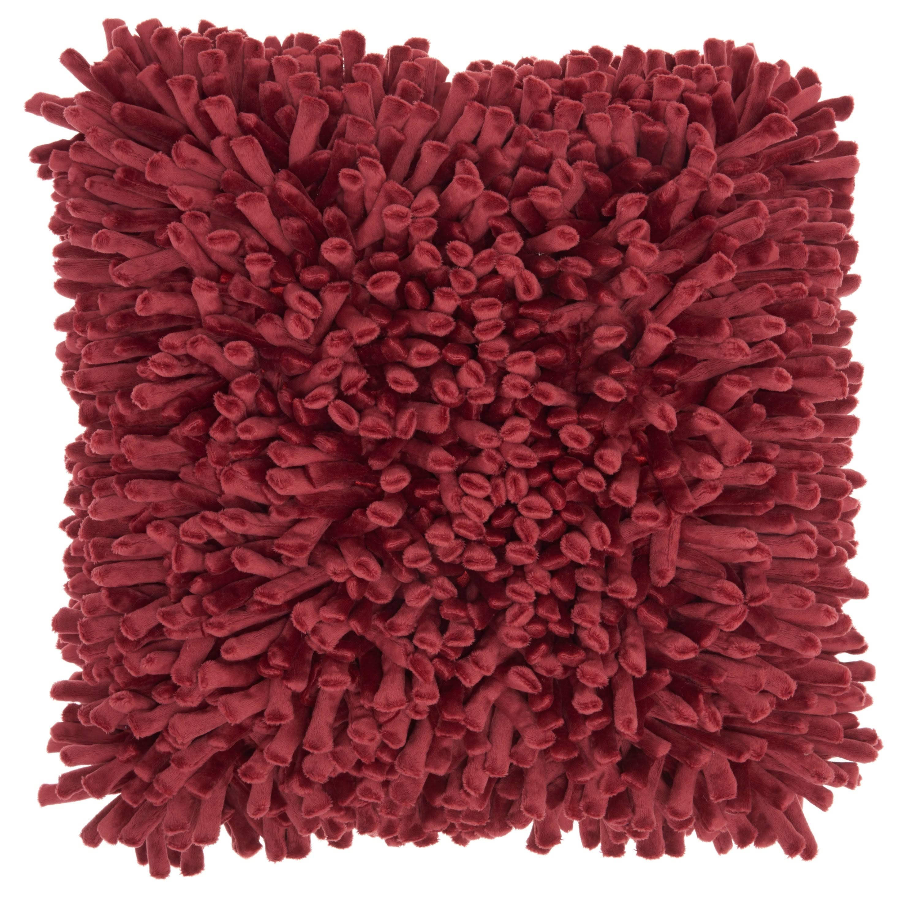 Nourison Life Styles Burgundy Decorative Throw Pillow , 20 inch x 20 UOWUW6_H1XQ