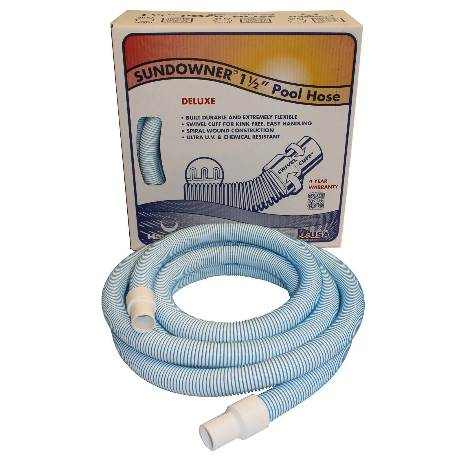 Haviland Na205 30-ft x 1-1/2-in VAC Hose for in Ground G18HE6_BJTB Haviland Na205 30-ft x 1-1/2-in VAC Hose for in Ground G18HE6_BJTB