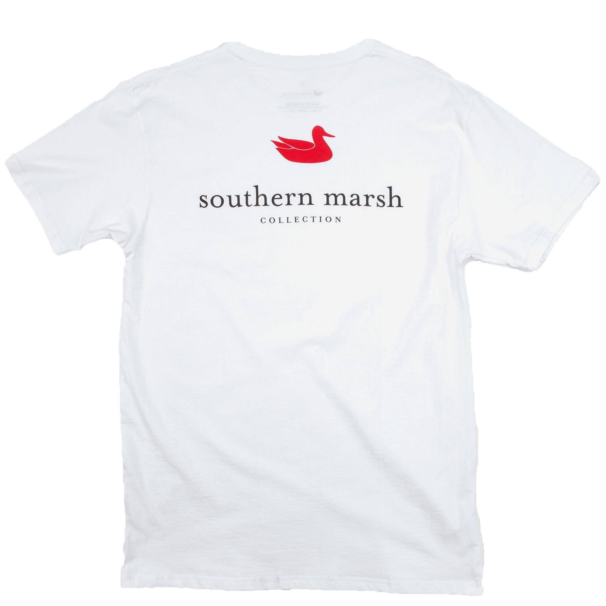 Southern Marsh Vintage Flag Tee - White - M8DJFM_YQGM Southern Marsh Vintage Flag Tee - White - M8DJFM_YQGM