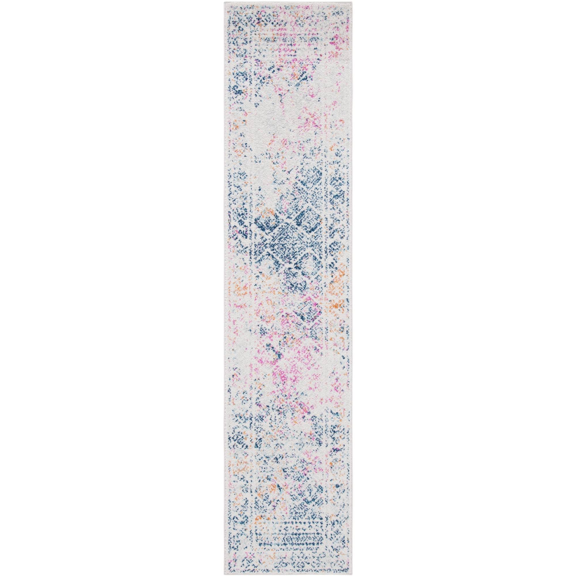 Safavieh Tulum Ivory/Dark Blue 2 ft. x 7 ft. Border Runner OXYYUF_UCH1 Safavieh Tulum Ivory/Dark Blue 2 ft. x 7 ft. Border Runner OXYYUF_UCH1