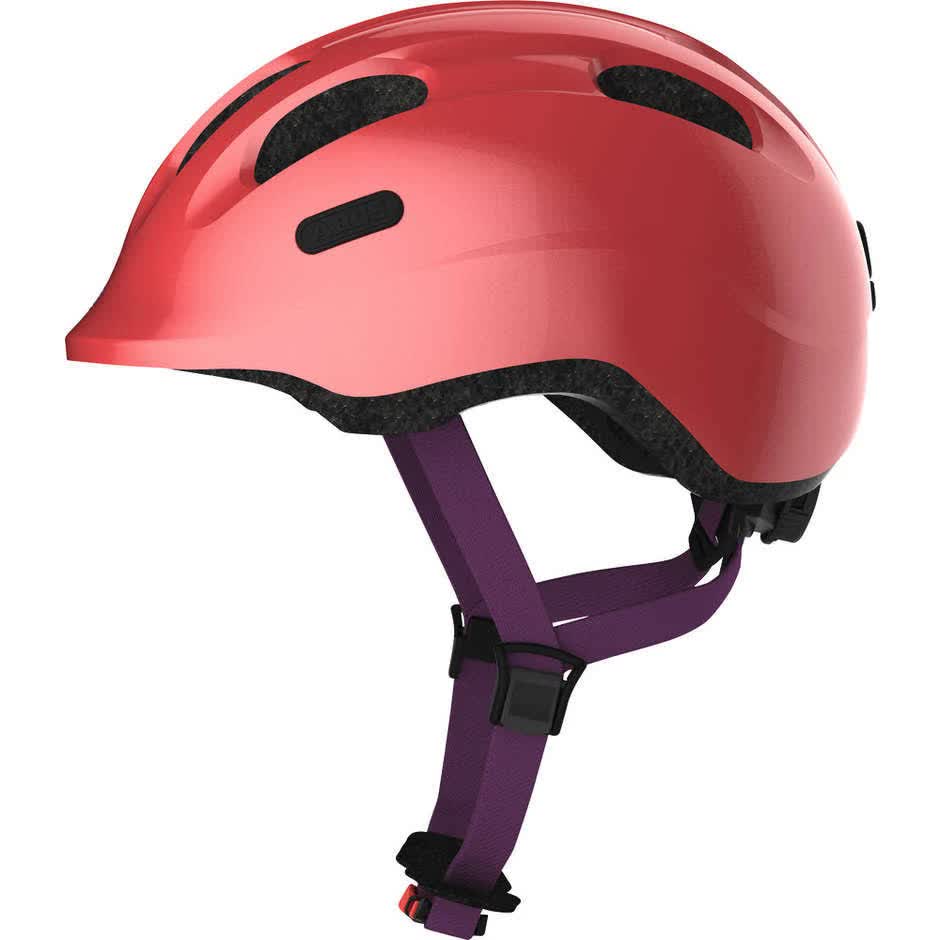 ABUS Helmet - Smiley 2.1 - Sparkling Peach - 50-55cm Size: 50-55cm, LSRYCG_R4V2