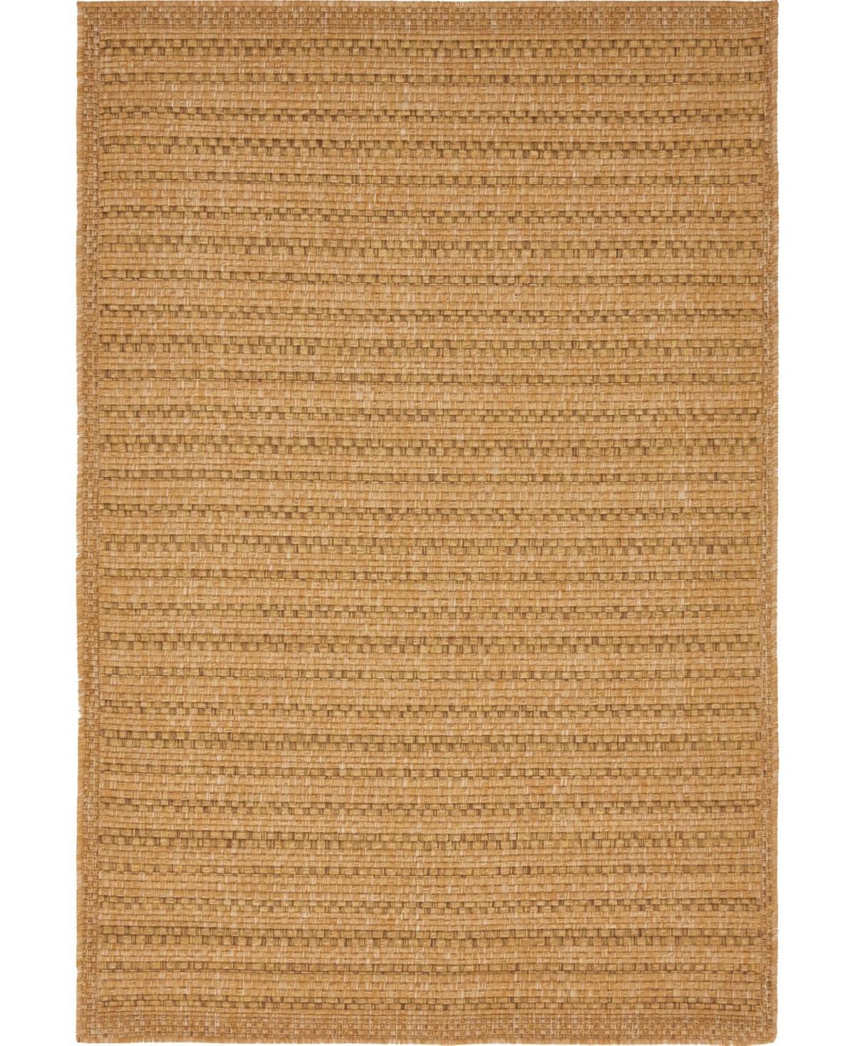 Unique Loom Checkered Outdoor Area Rug - 4' x 6', Light HV0B2G_IEWN Unique Loom Checkered Outdoor Area Rug - 4' x 6', Light HV0B2G_IEWN