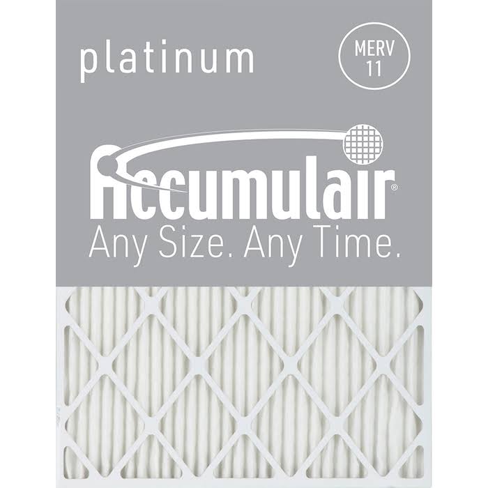 Accumulair Fa22X22_4 Pleated Air Filter, NELILH_QIVU Accumulair Fa22X22_4 Pleated Air Filter, NELILH_QIVU