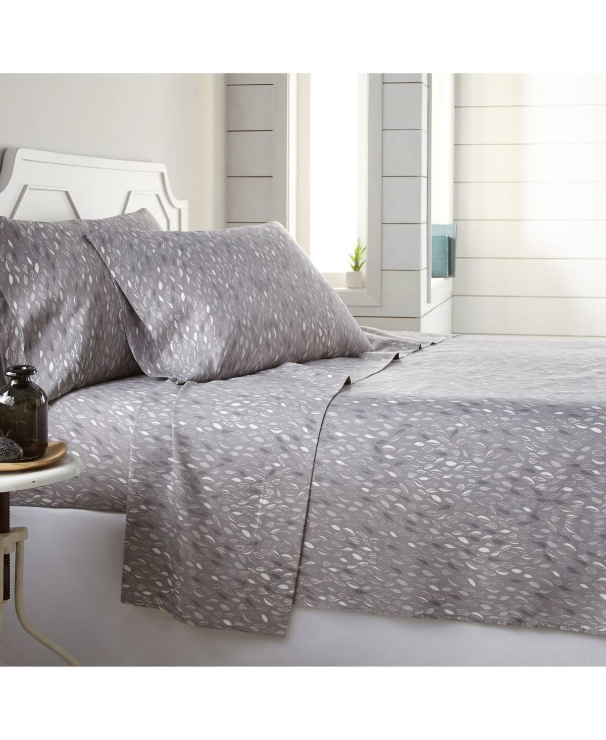 Southshore Fine Linens Botanical Garden 4 Piece Printed Sheet Set, Queen - NHJHBU_4NCB