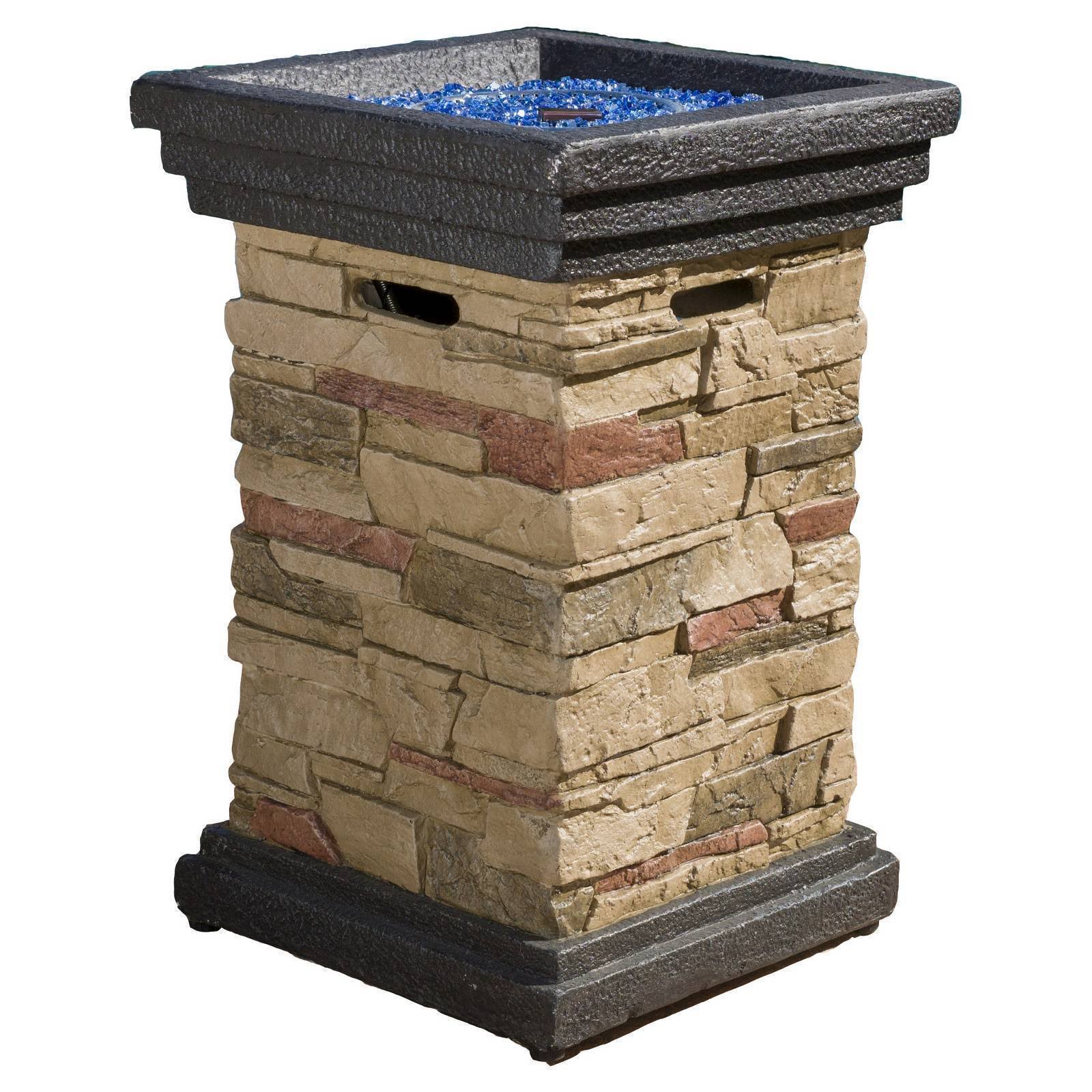 Best Selling Home Decor 296655 Chesney 19-in Propane Fire Pit DAS94W_I4NG