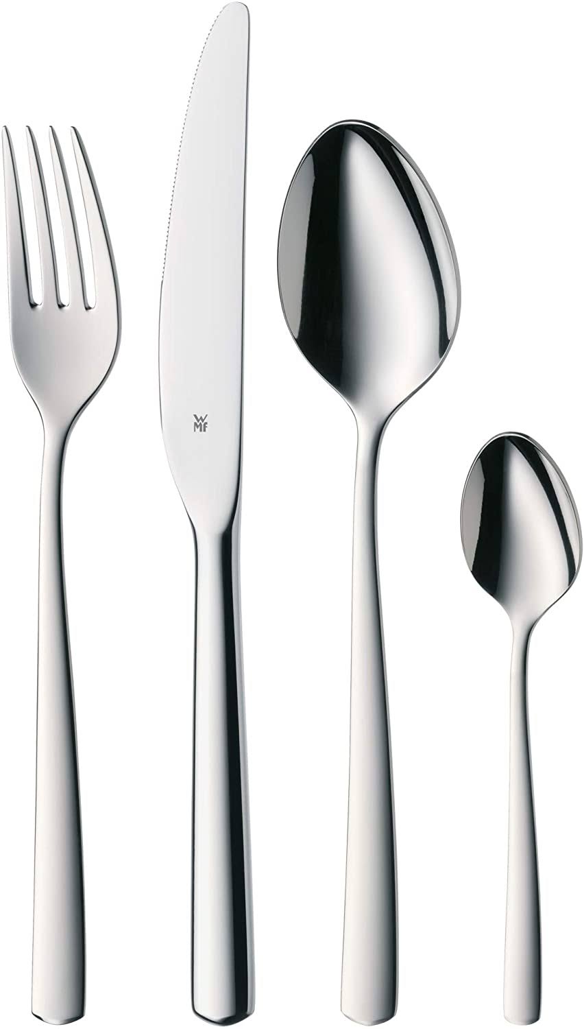 WMF Cutlery Set 24-Piece for 6 People Boston Cromargan 18/10 Stainless Steel MTDWJB_GMLA WMF Cutlery Set 24-Piece for 6 People Boston Cromargan 18/10 Stainless Steel MTDWJB_GMLA