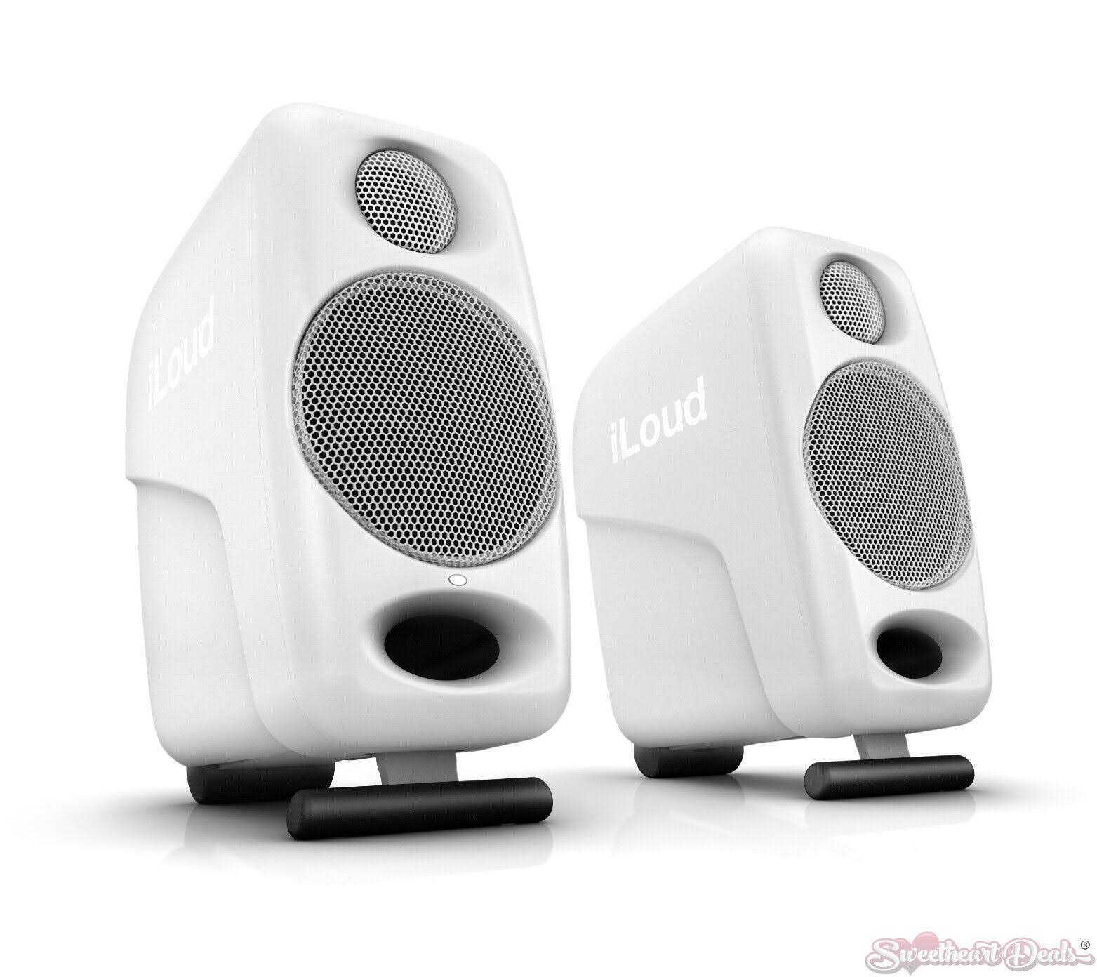 IK Multimedia iLoud Micro Monitor Pair (White) RLLJSH_VJ9S IK Multimedia iLoud Micro Monitor Pair (White) RLLJSH_VJ9S