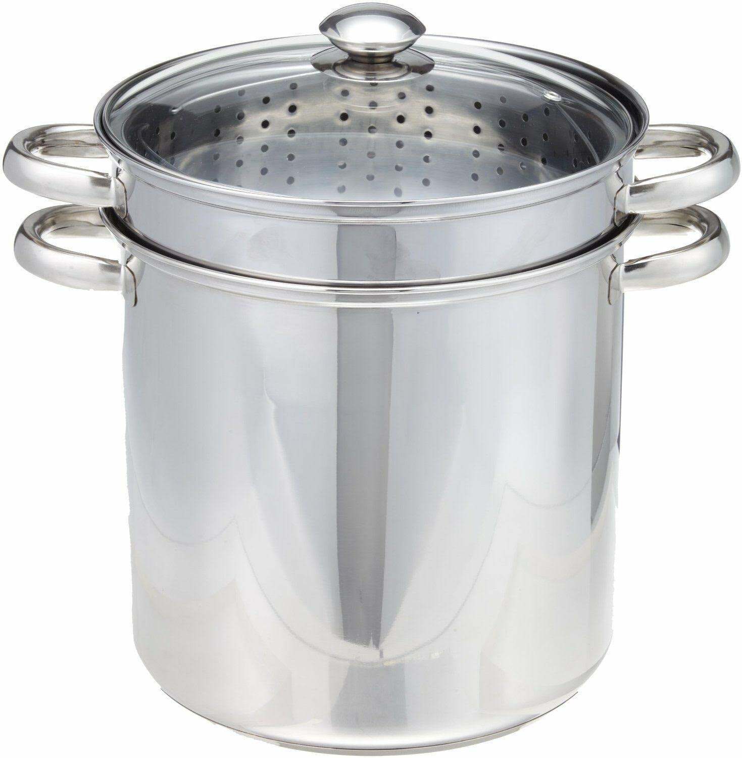 8 Quart 18/10 Stainless Steel 4 Piece multi-cookware Set SYGM4G_PSH6