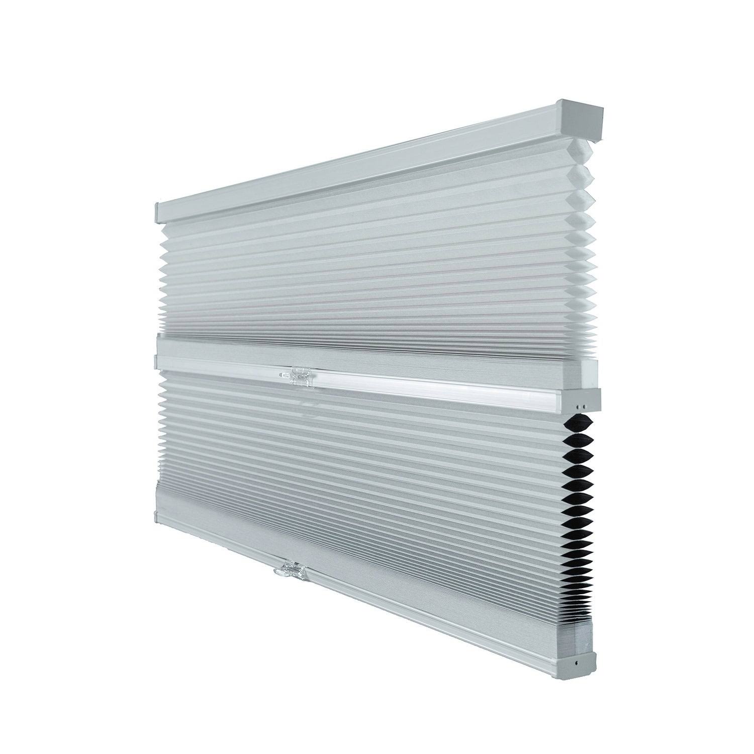 Chicology Day N' Night Cordless Cellular Shades, Grey Sheen - Gray Sheen - TN5VWT_UFYO Chicology Day N' Night Cordless Cellular Shades, Grey Sheen - Gray Sheen - TN5VWT_UFYO