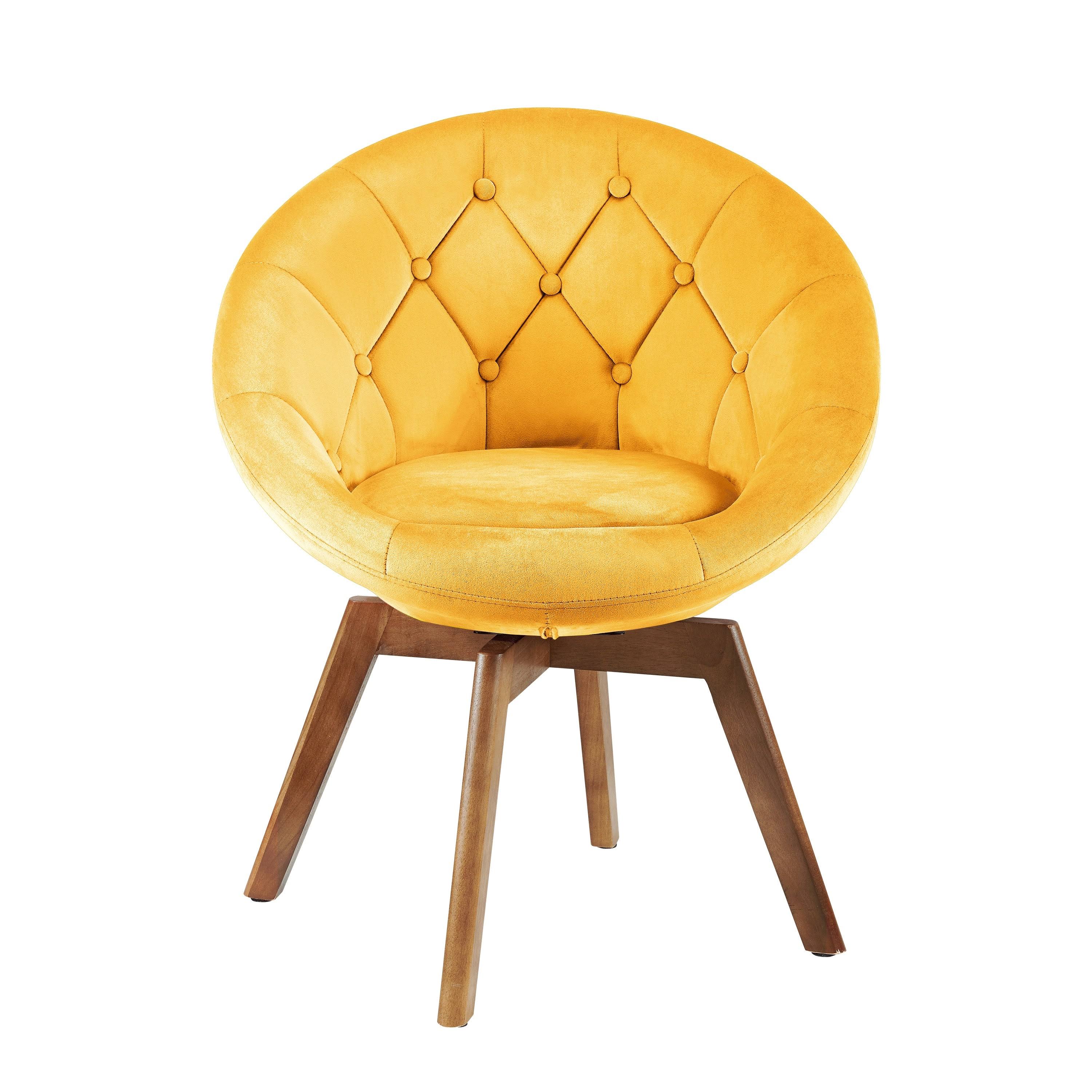Art Leon Accent Chair Round Velvet Tufted Swivel 8DLGRZ_ATVV Art Leon Accent Chair Round Velvet Tufted Swivel 8DLGRZ_ATVV