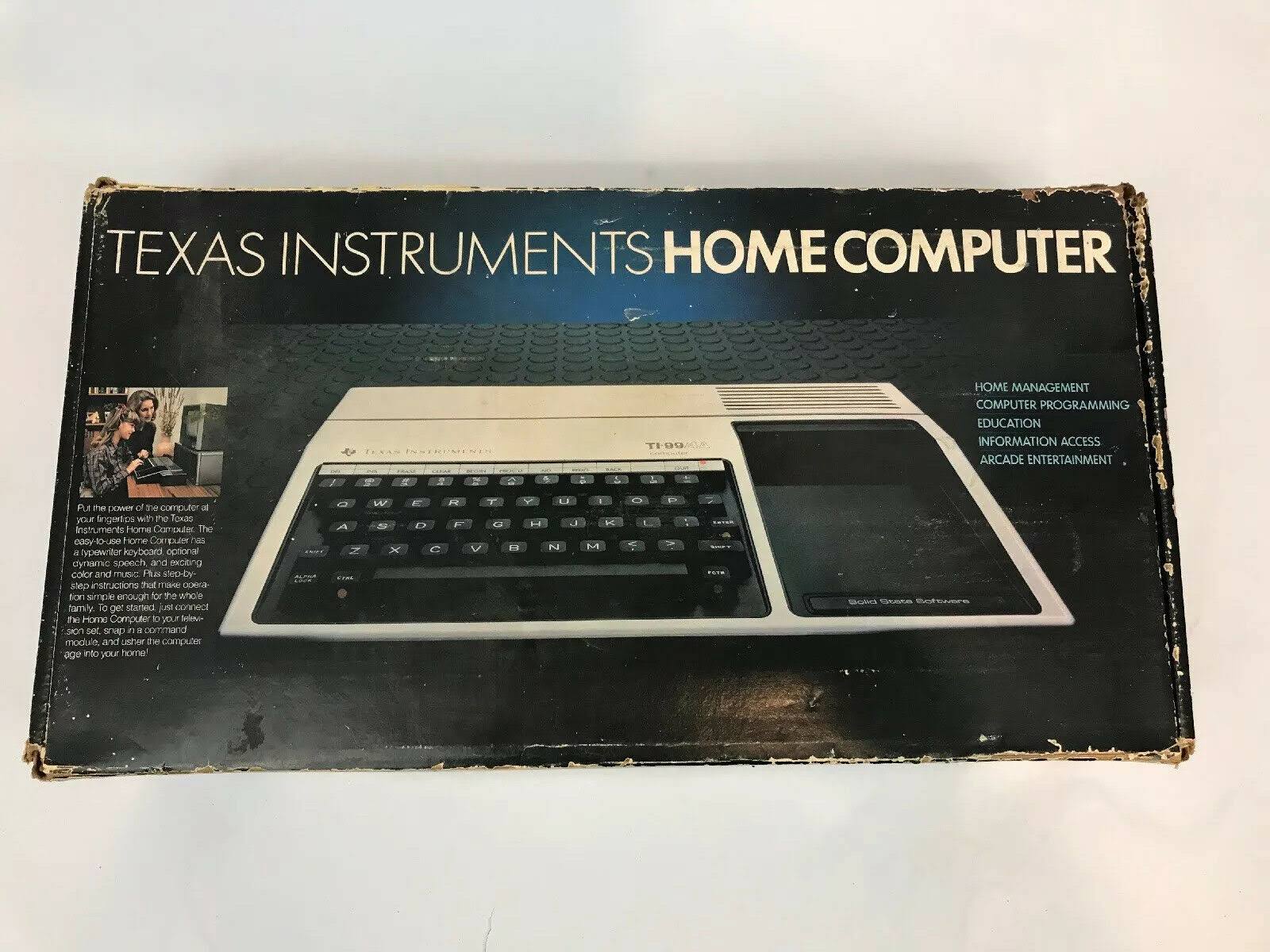 Texas Instruments Home Computer 99/4A TI-99/OOMCKE_GIN6 Texas Instruments Home Computer 99/4A TI-99/OOMCKE_GIN6