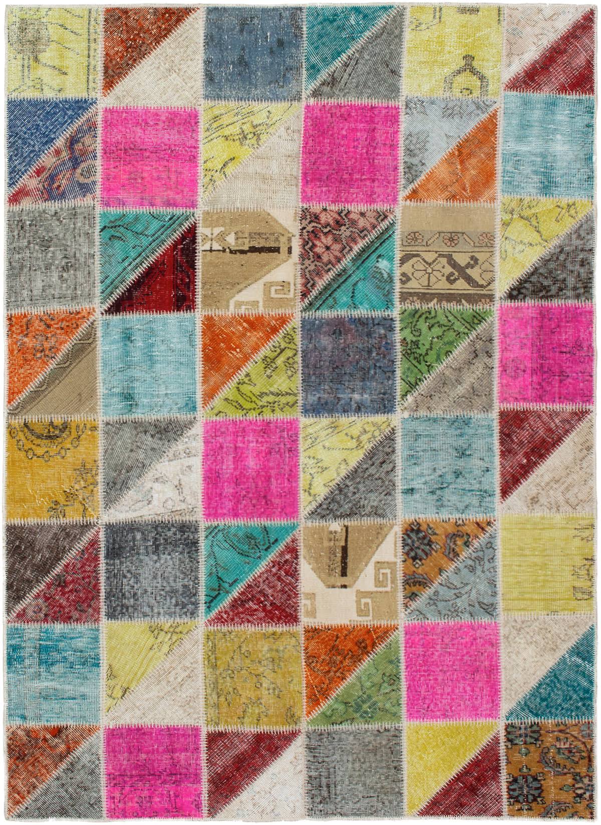ECARPETGALLERY Hand-Knotted Color Transition Patch Dark Pink, Tan Wool Rug - 5'6 x 7'WX2SGZ_ZW82 ECARPETGALLERY Hand-Knotted Color Transition Patch Dark Pink, Tan Wool Rug - 5'6 x 7'WX2SGZ_ZW82