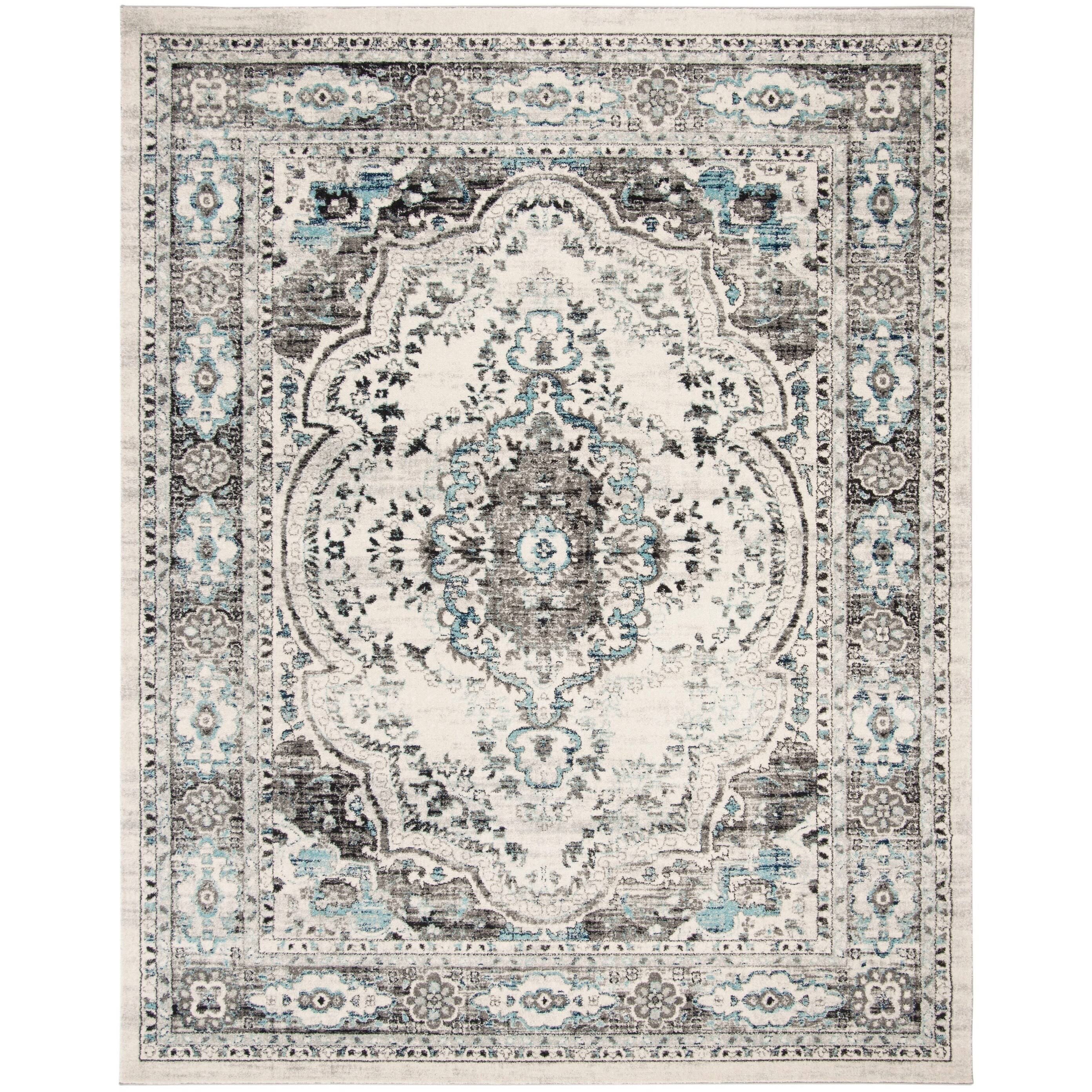 Safavieh Madison 900 MAD926F Light Grey/Blue 8' x 10' Area 1ZMXQX_IZZ8 Safavieh Madison 900 MAD926F Light Grey/Blue 8' x 10' Area 1ZMXQX_IZZ8