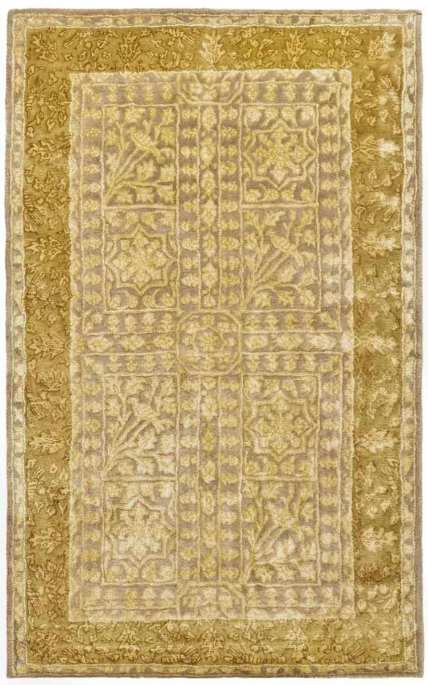 Safavieh Silk Road Skr214a Area Rug - Beige/Light Gold, Size 3 x 5 ft. LMSFC5_FTIO